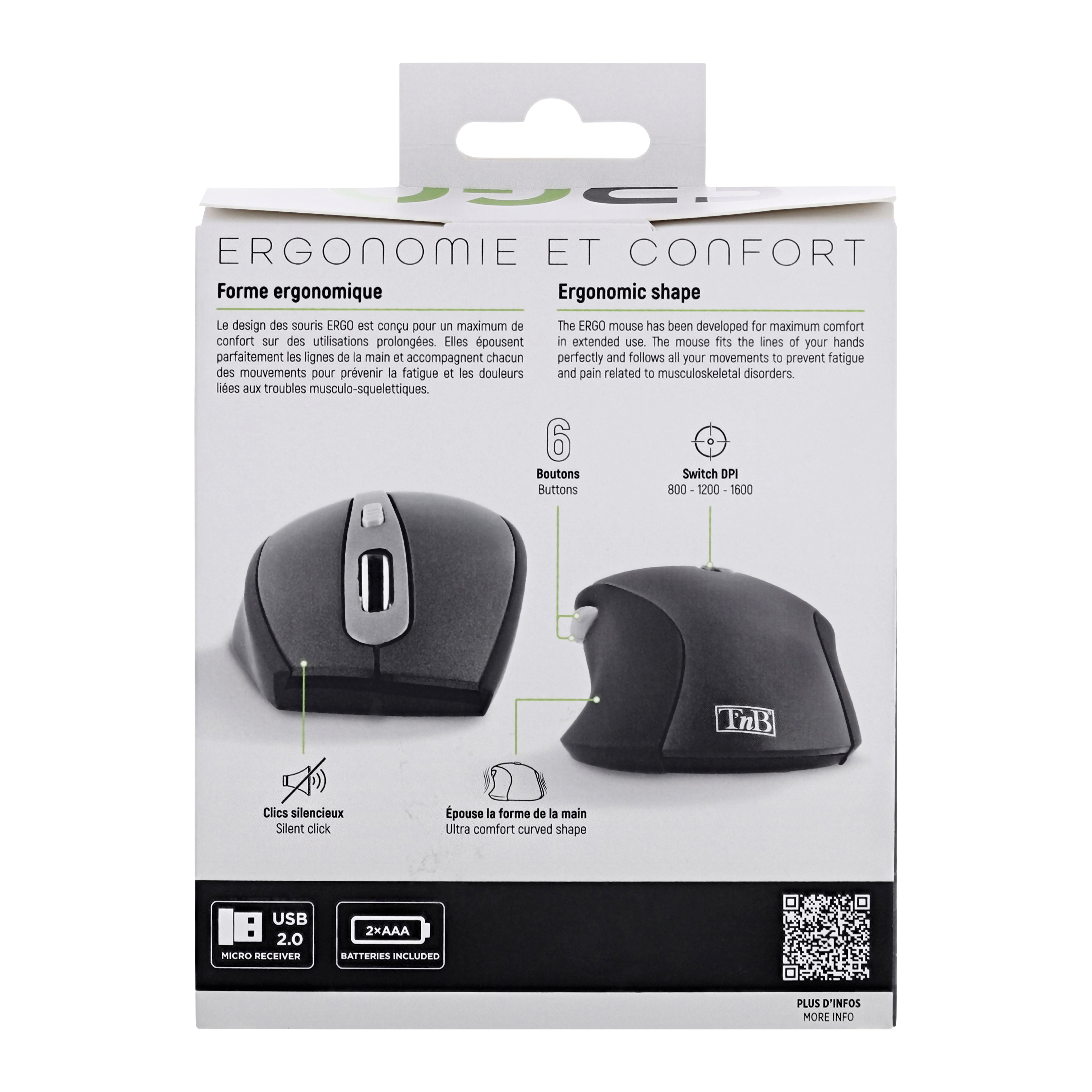 OFFICE ergonomic wireless mouse8