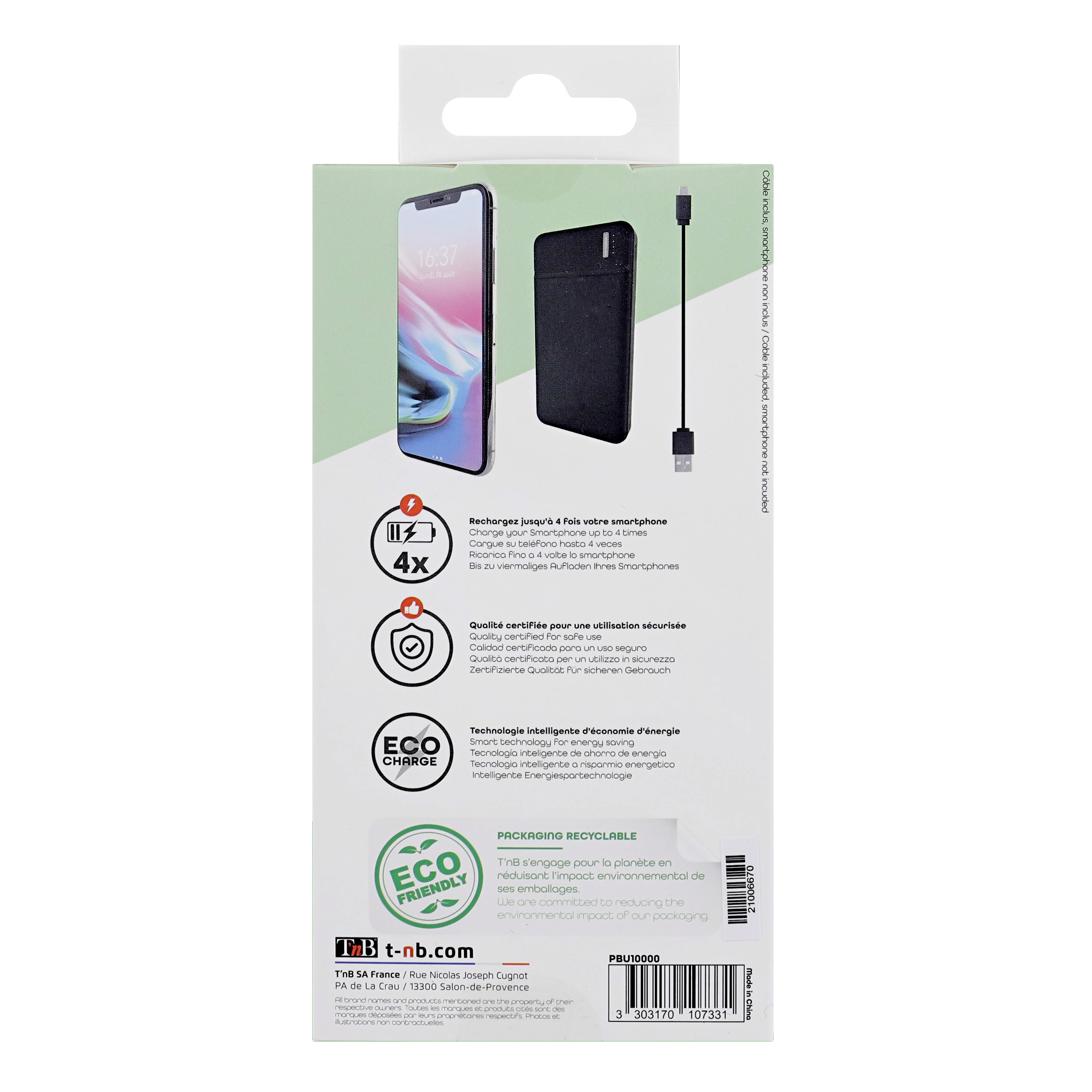 2 USB 10000mAh 10W Power Bank8