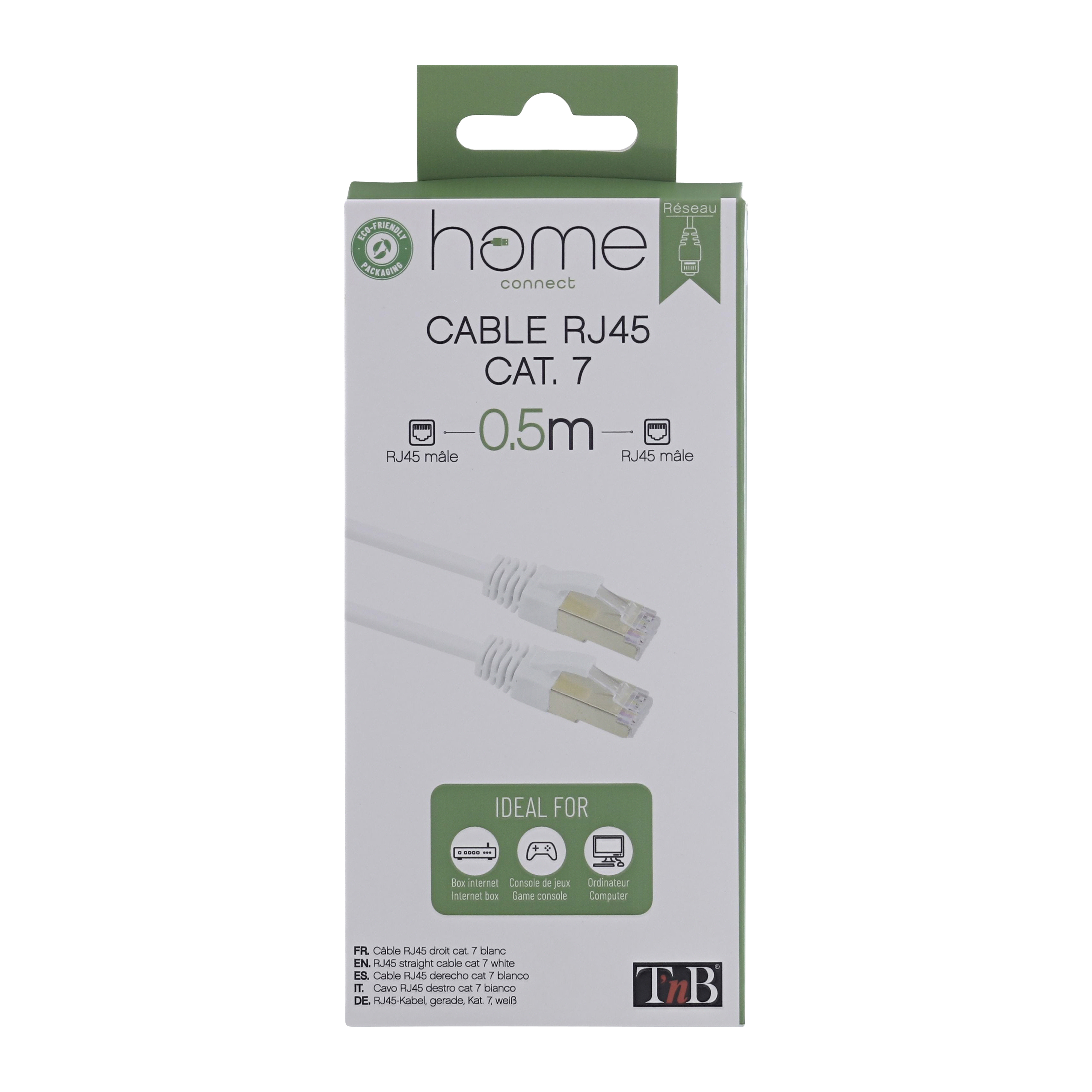 Câble RJ45 catégorie 7 0,5m5