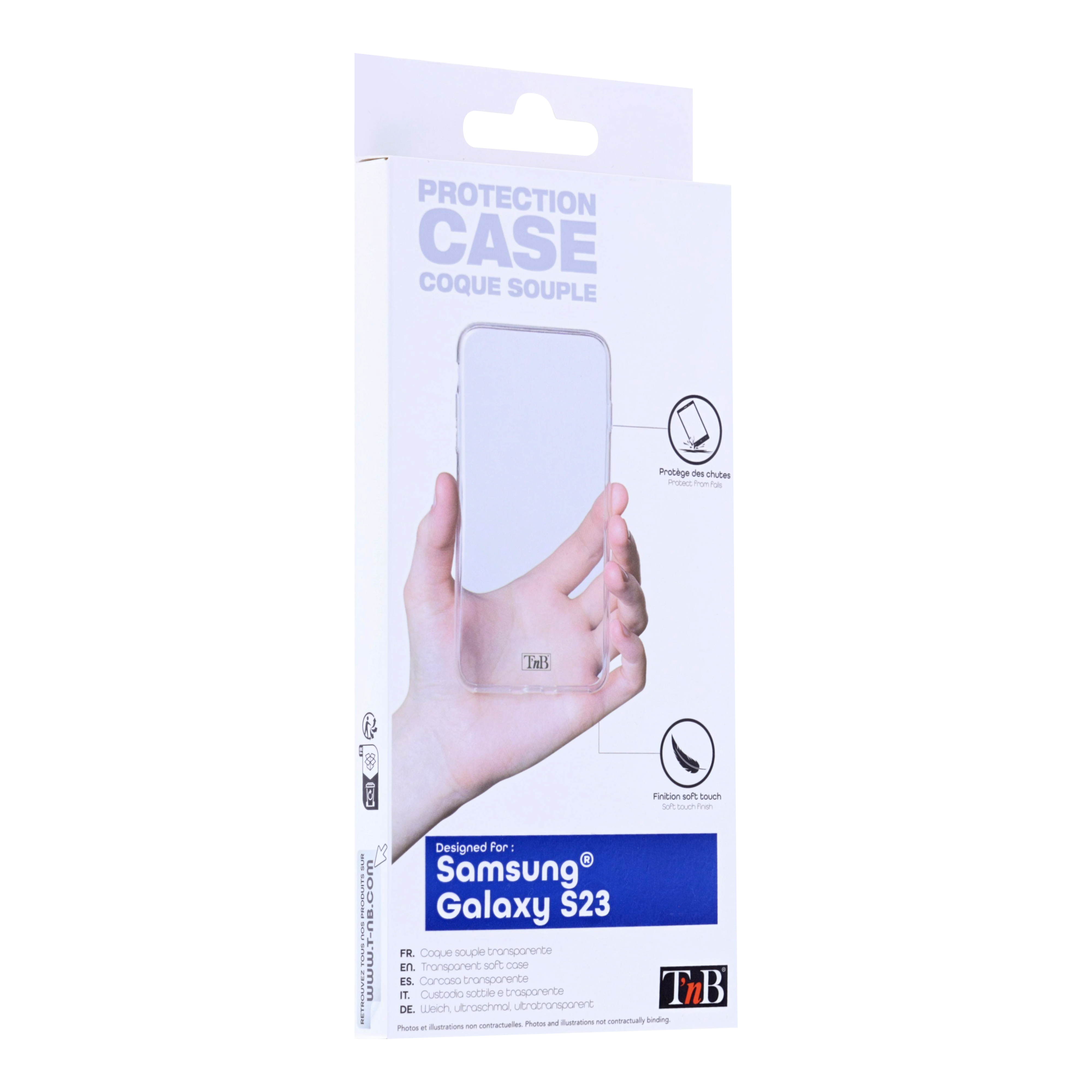 Coque souple transparente pour Samsung Galaxy S232