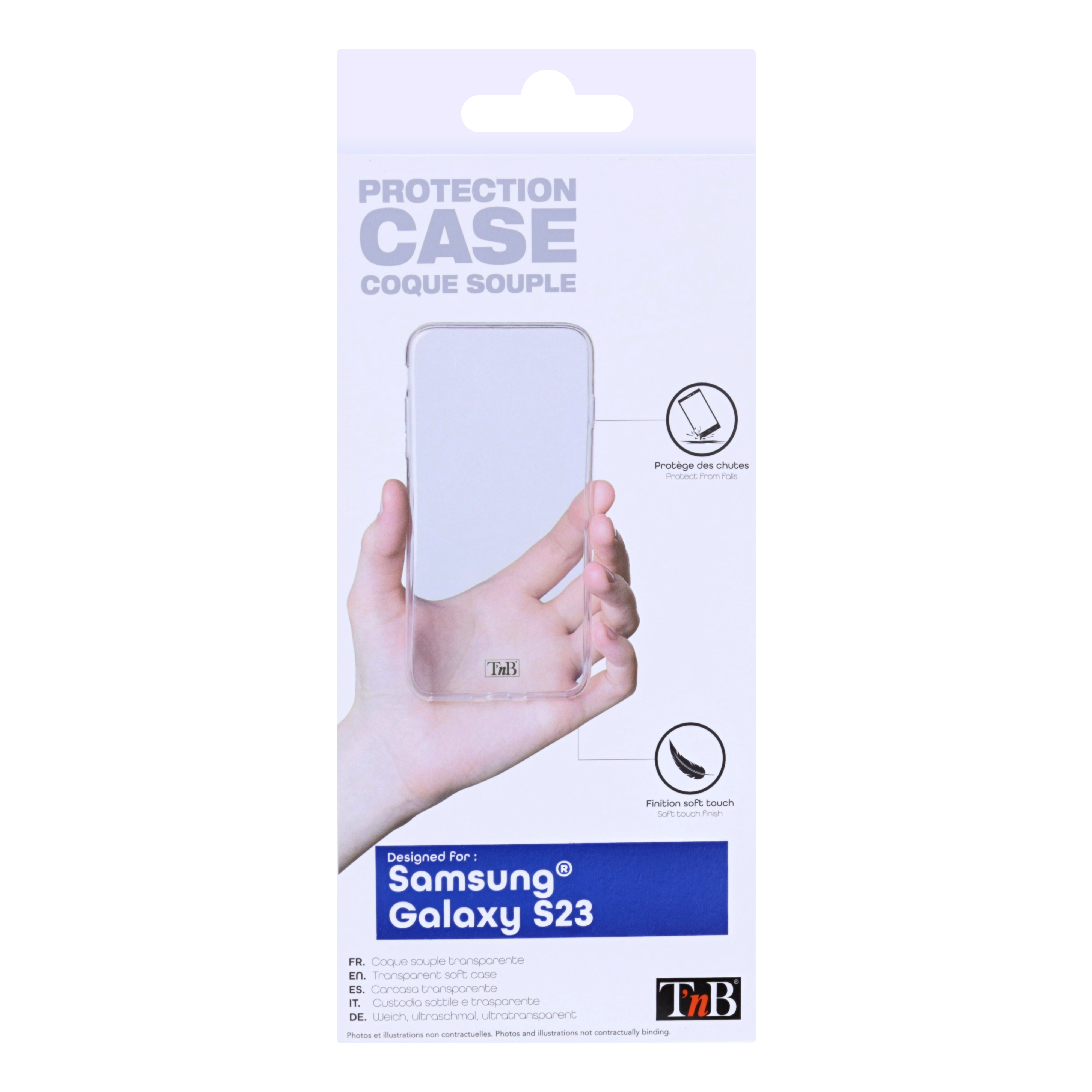 Coque souple transparente pour Samsung Galaxy S233