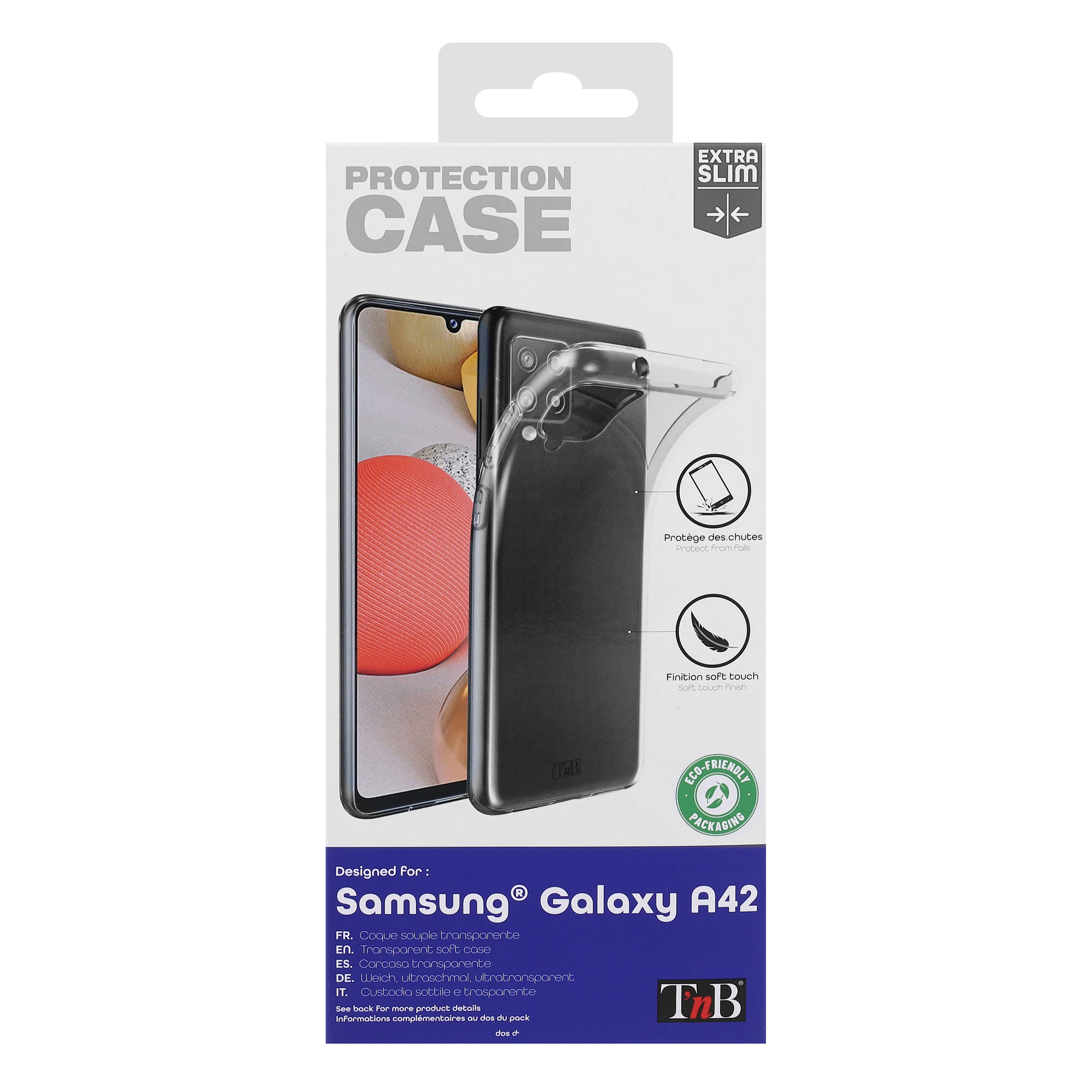 Transparent soft case for Samsung Galaxy A424