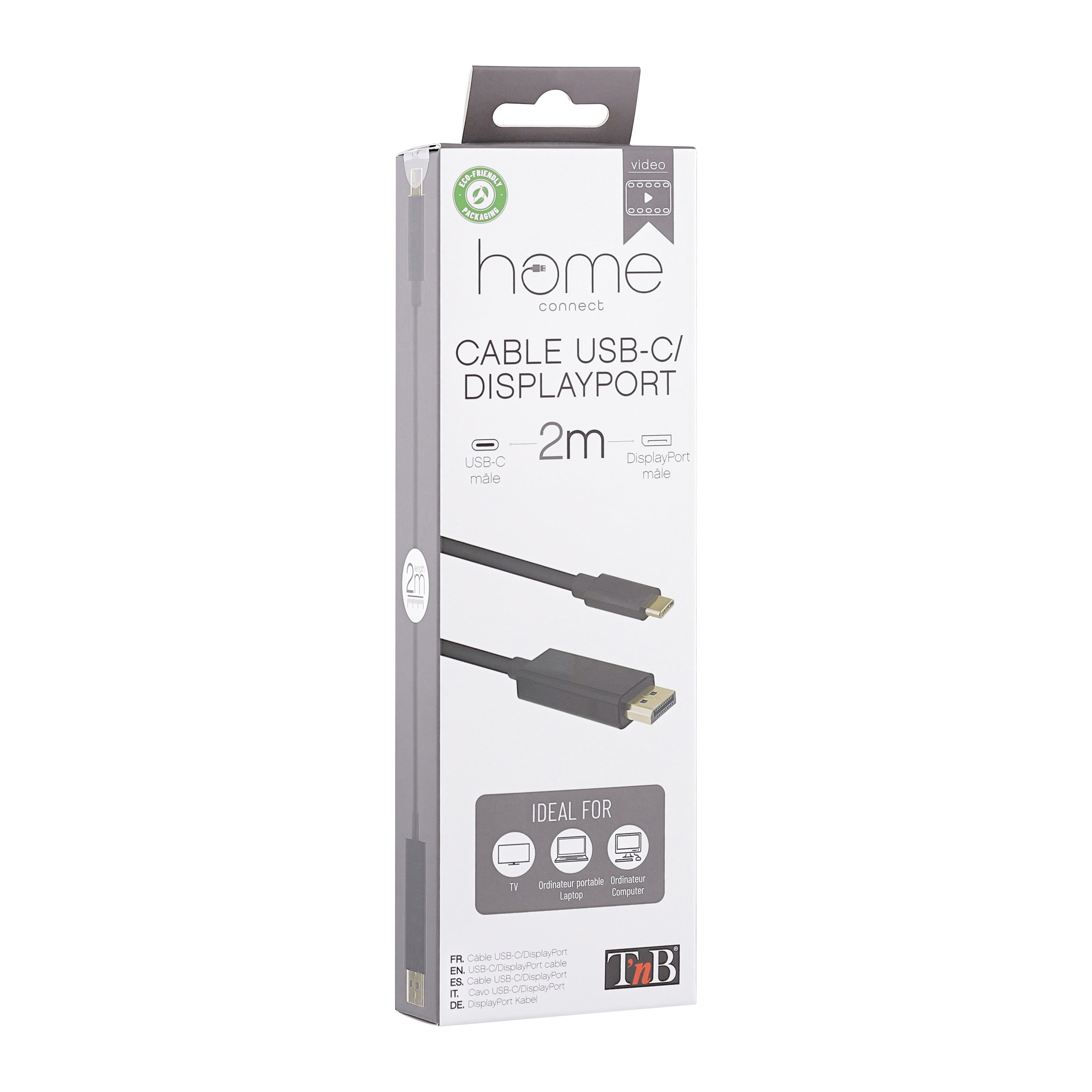 USB-C/DisplayPort Cable 2M3