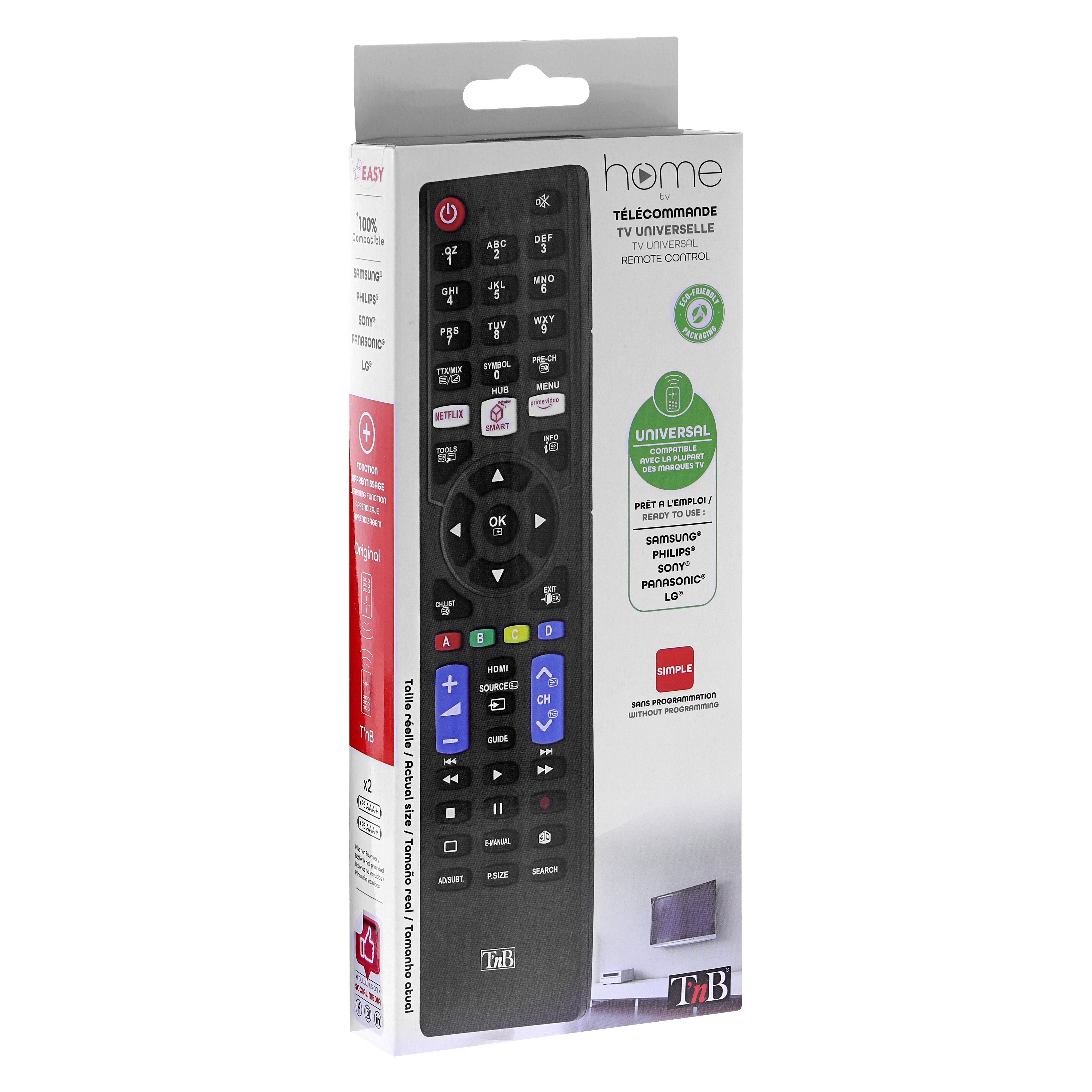 Pre-programmed universal remote control5