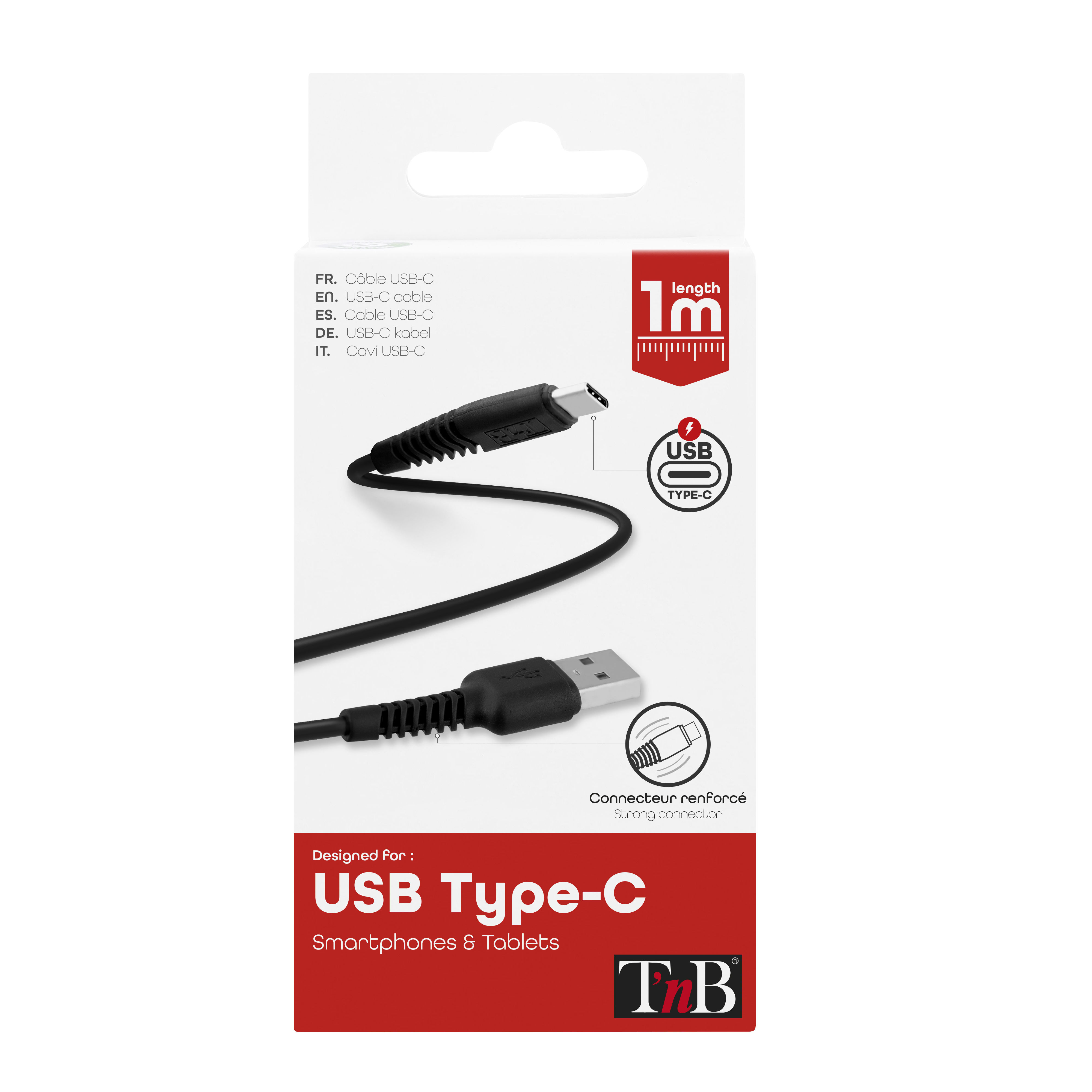 Câble USB-C connecteurs renforcés4