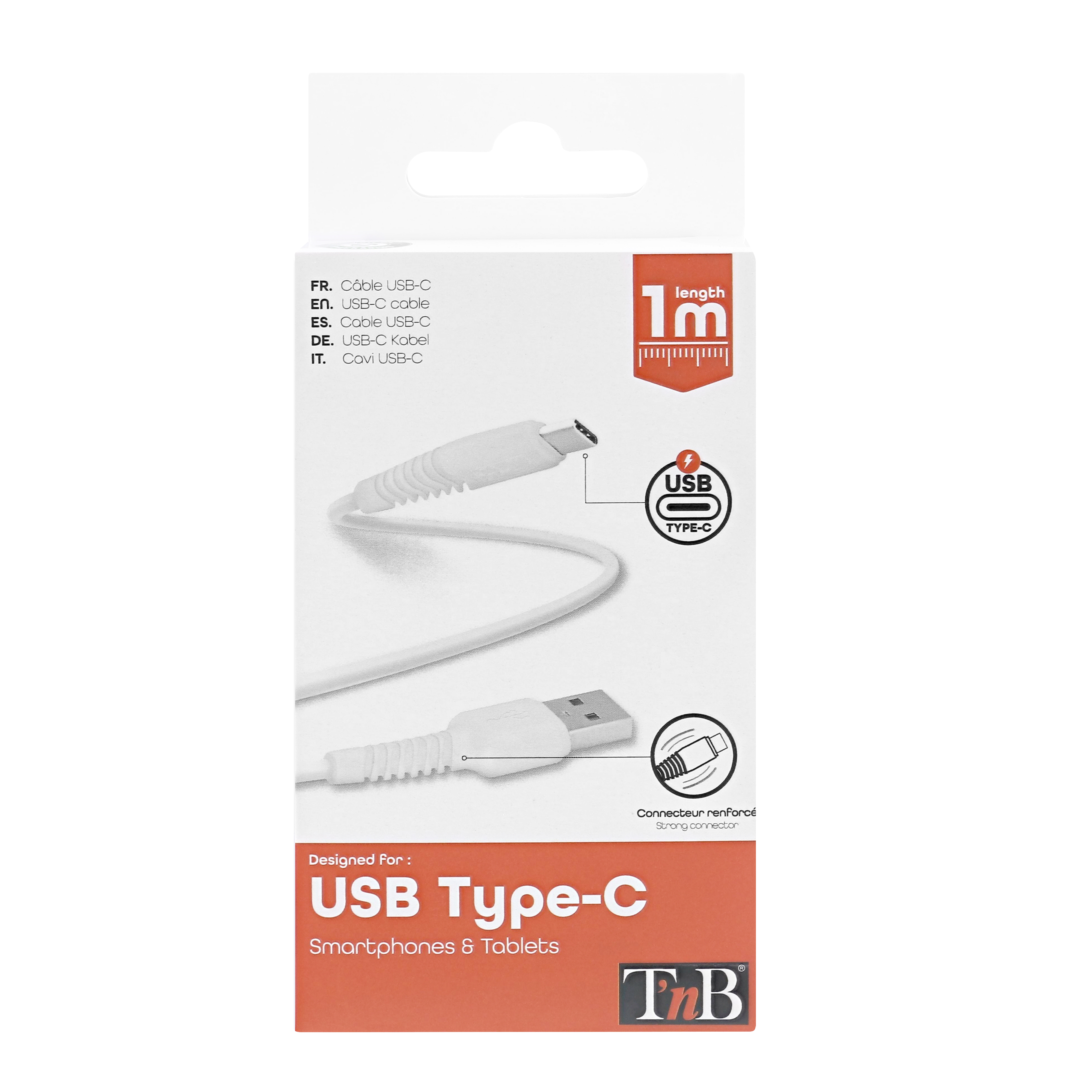 USB-C cable with reinforced connectors4