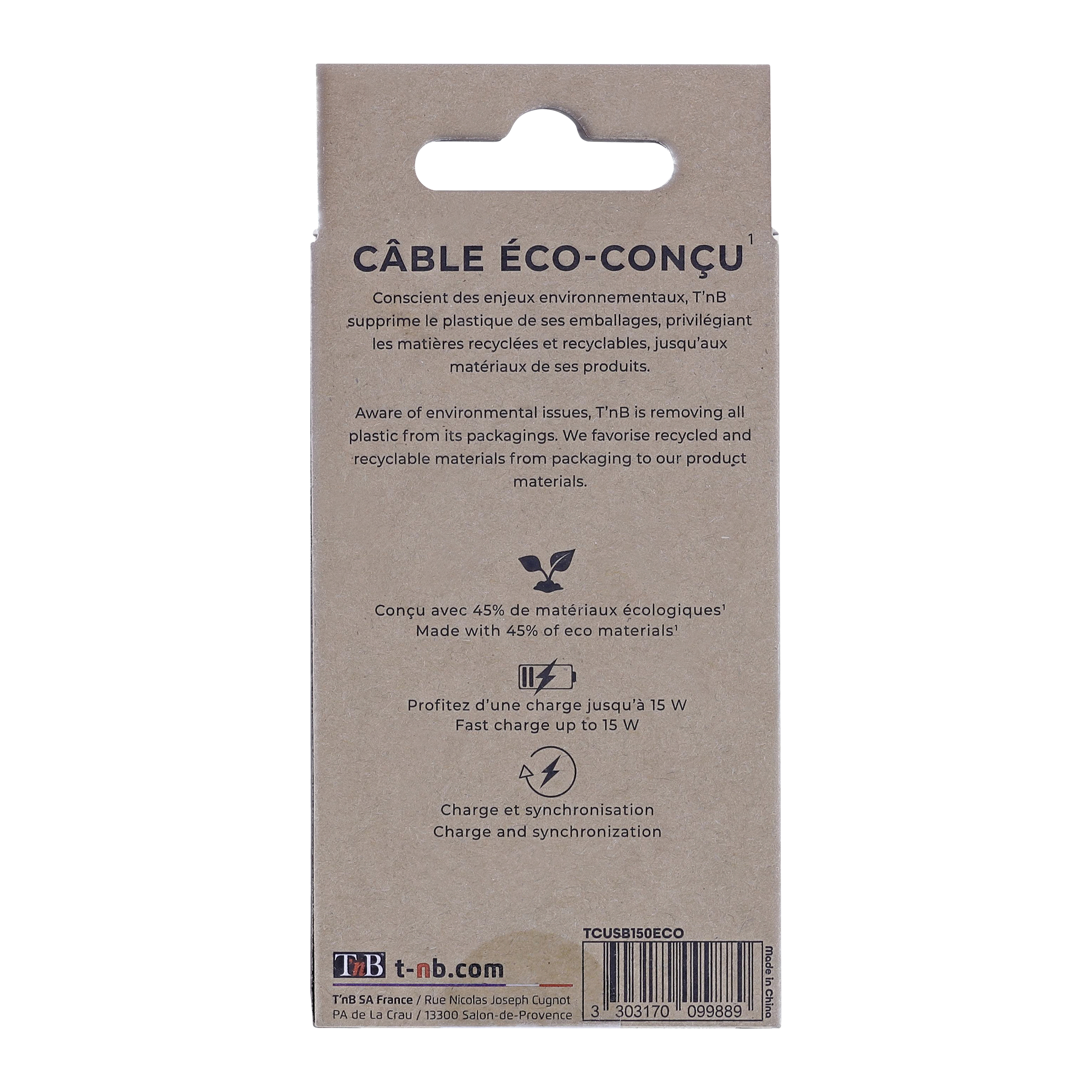 Eco-designed USB-C cable5