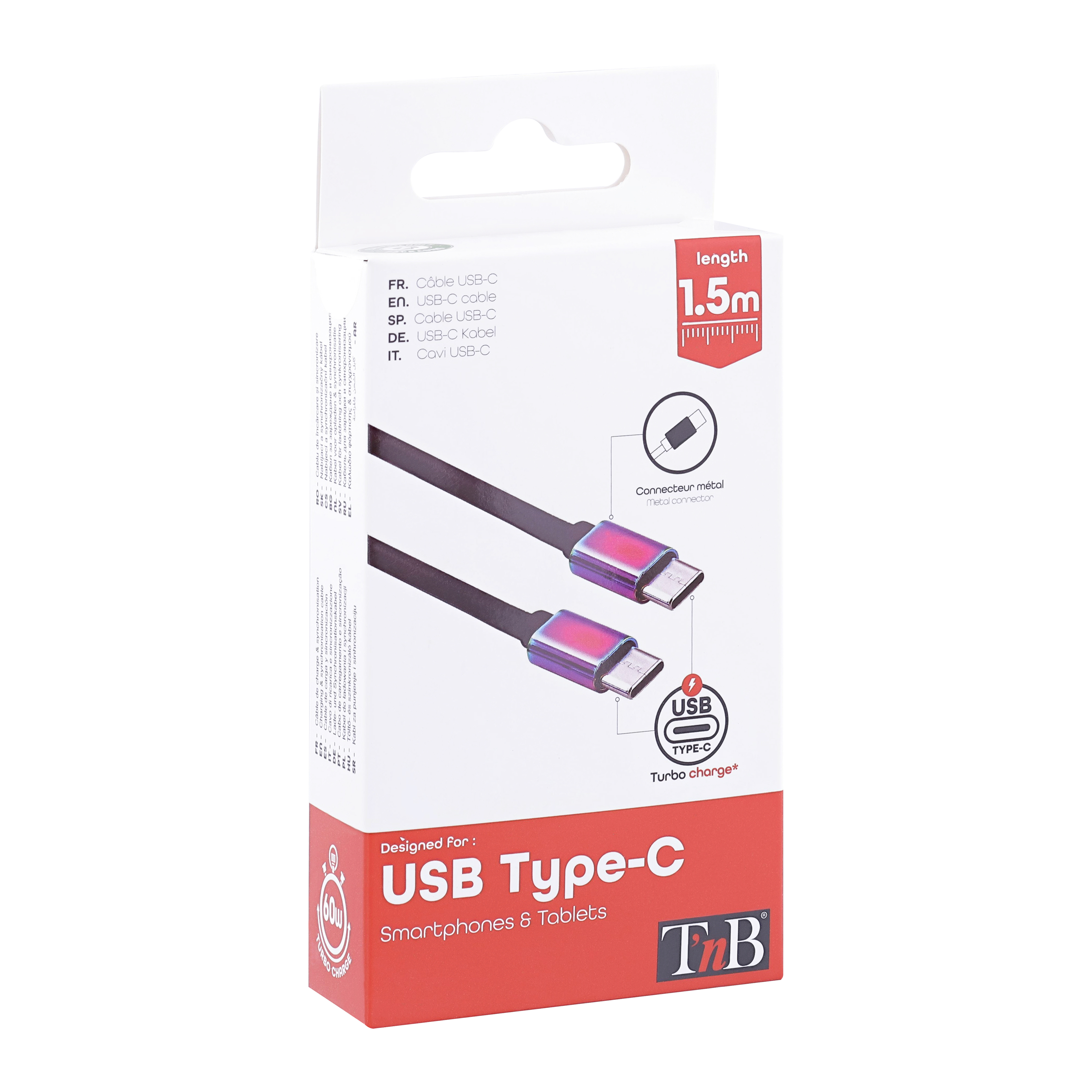 USB-C to USB-C cable iridium connectors3