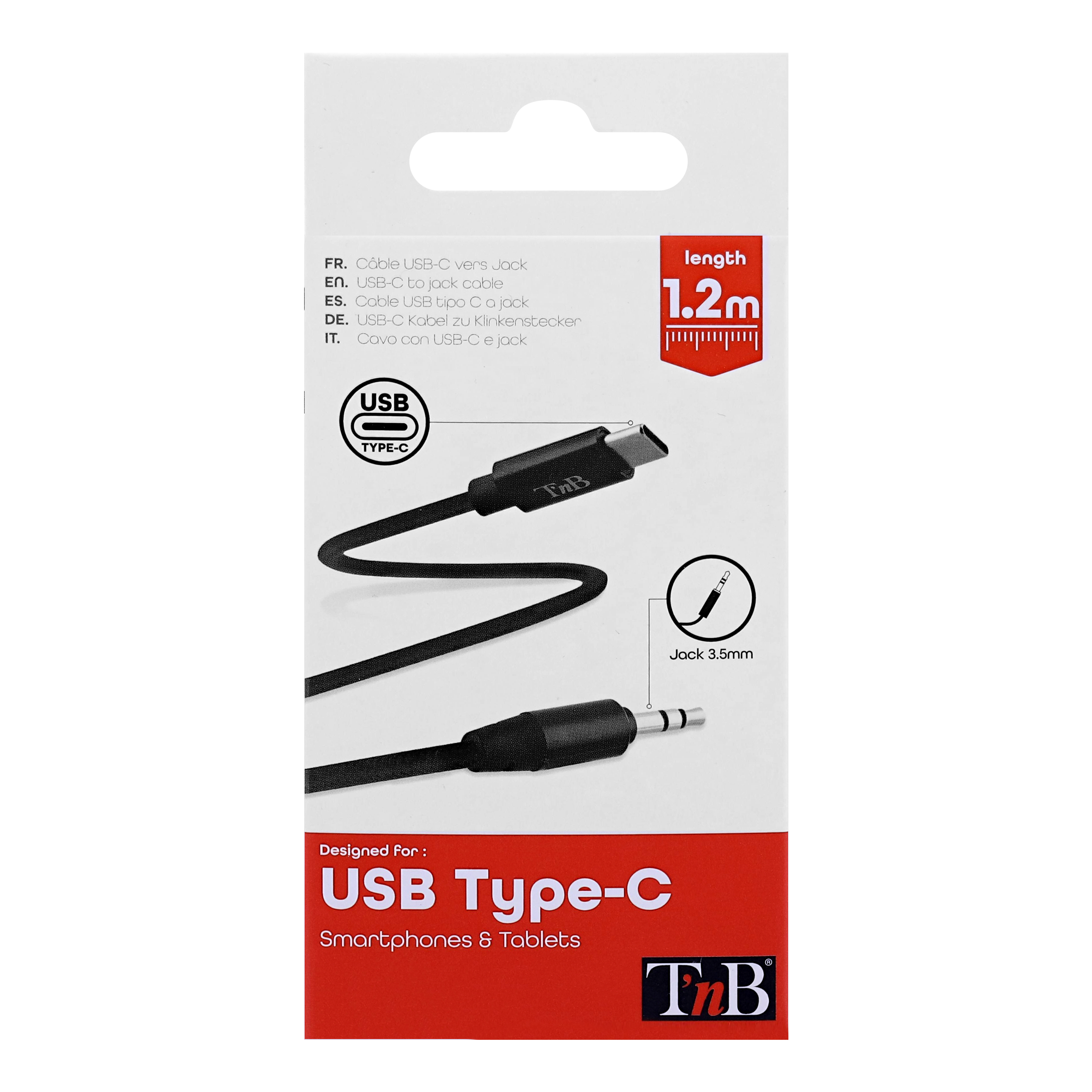 Câble USB-C vers jack 3,5mm5