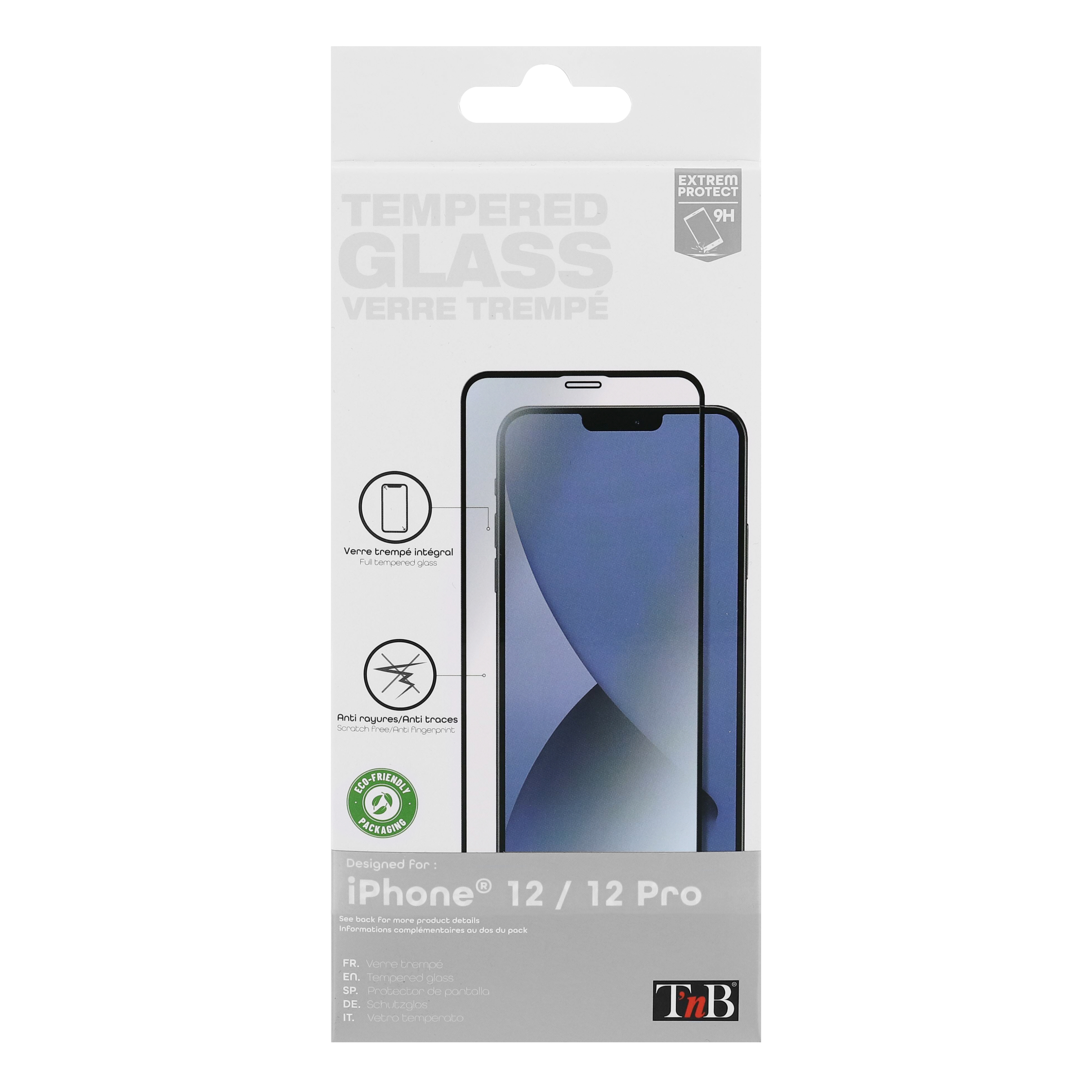 Protection intégrale en verre trempé pour iPhone 12 / 12 Pro3