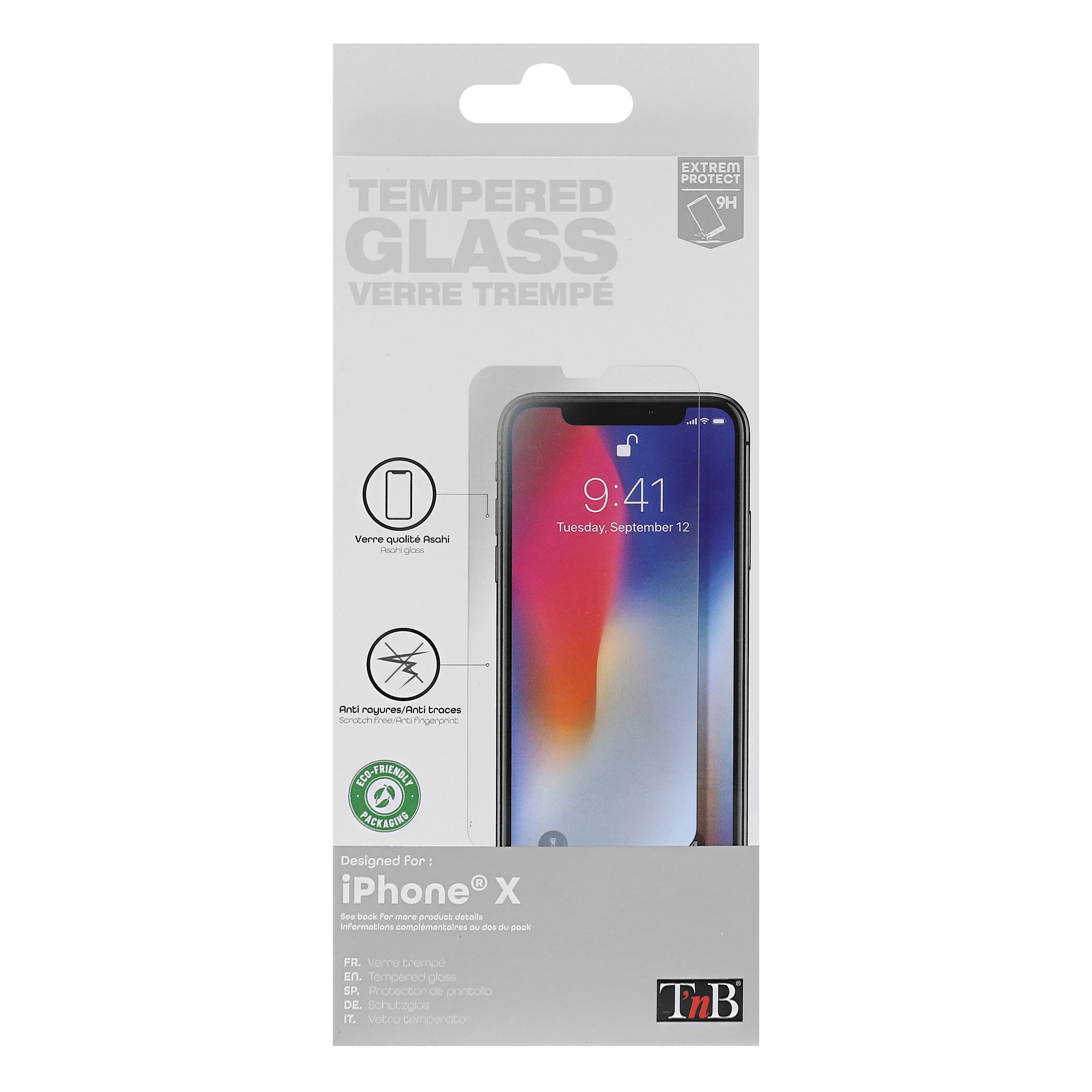 Protection en verre trempé pour iPhone X.3