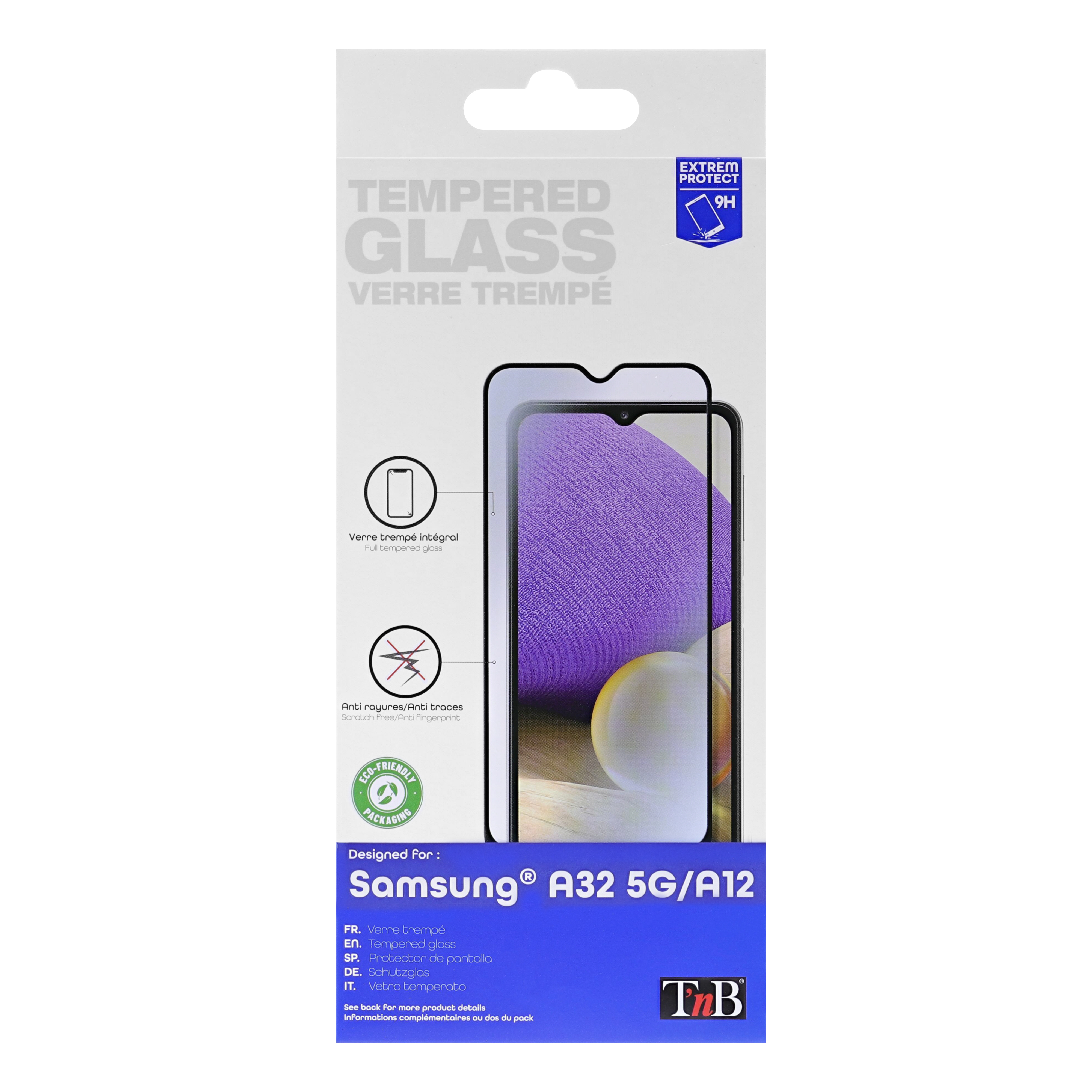 Protection intégrale en verre trempé pour Samsung Galaxy A32 5G3