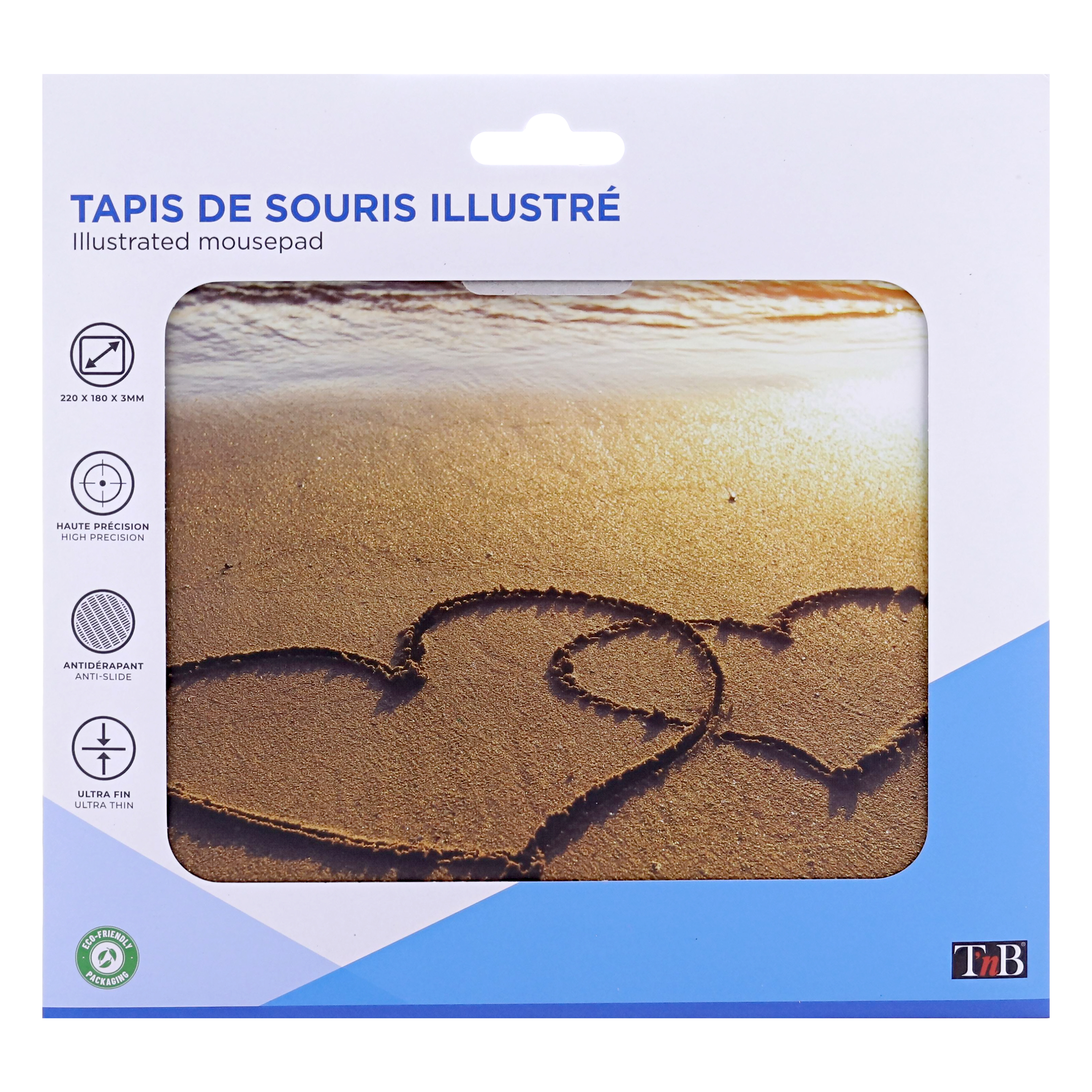 Tapis de souris illustré - HEART2