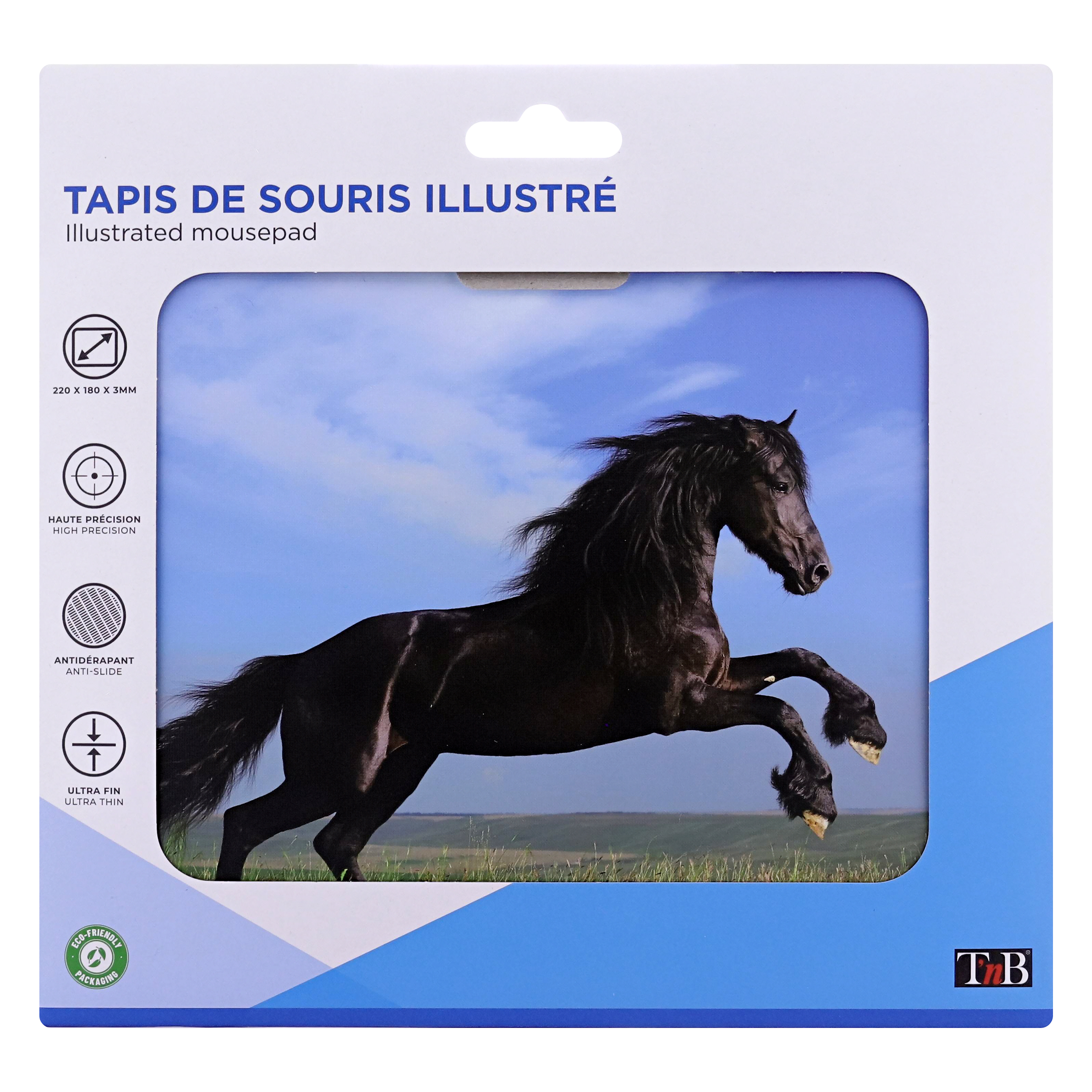 Tapis de souris illustré - HORSES2