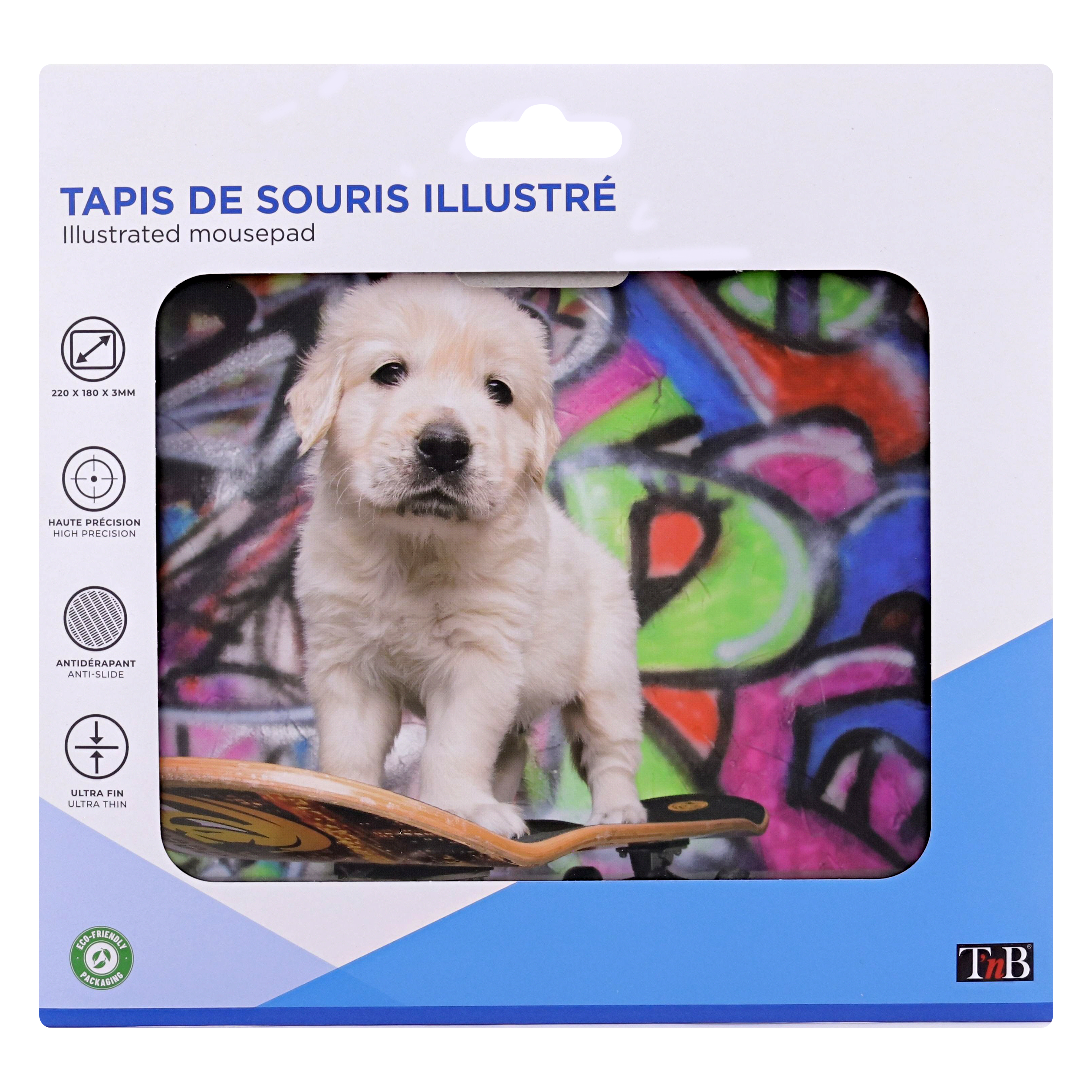 Tapis de souris illustré - PUPPY2