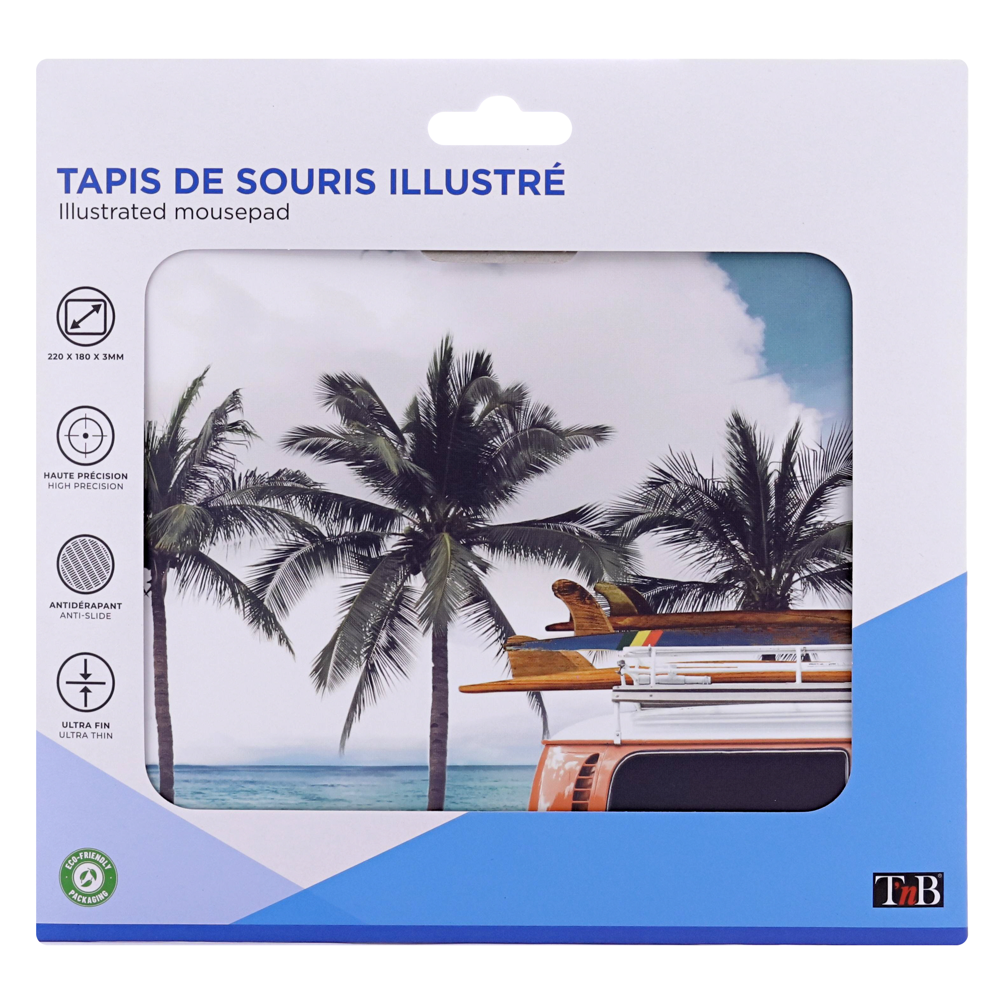 Tapis de souris illustré - ROADTRIP2