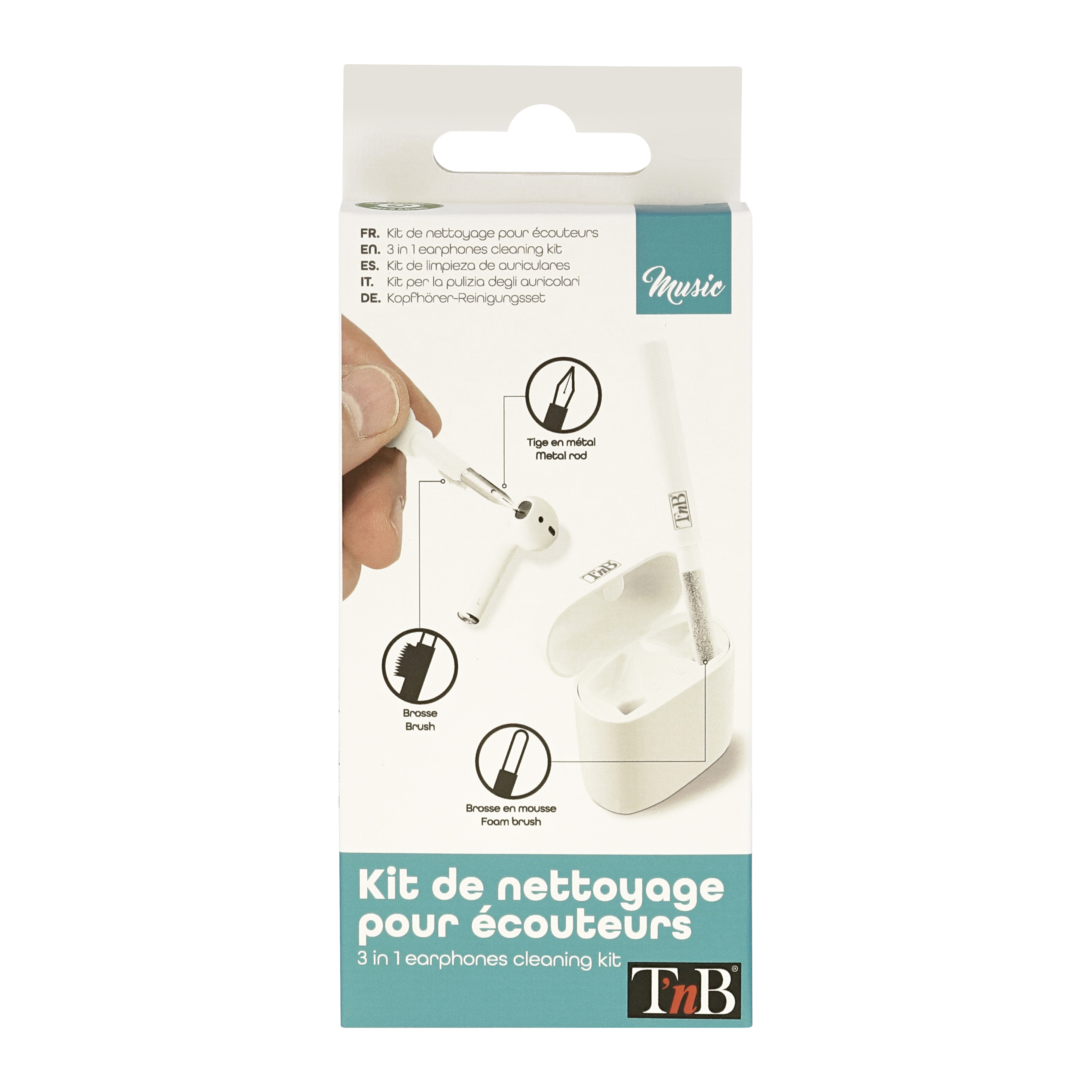 Kit de nettoyage multifonction pour écouteurs TWS6