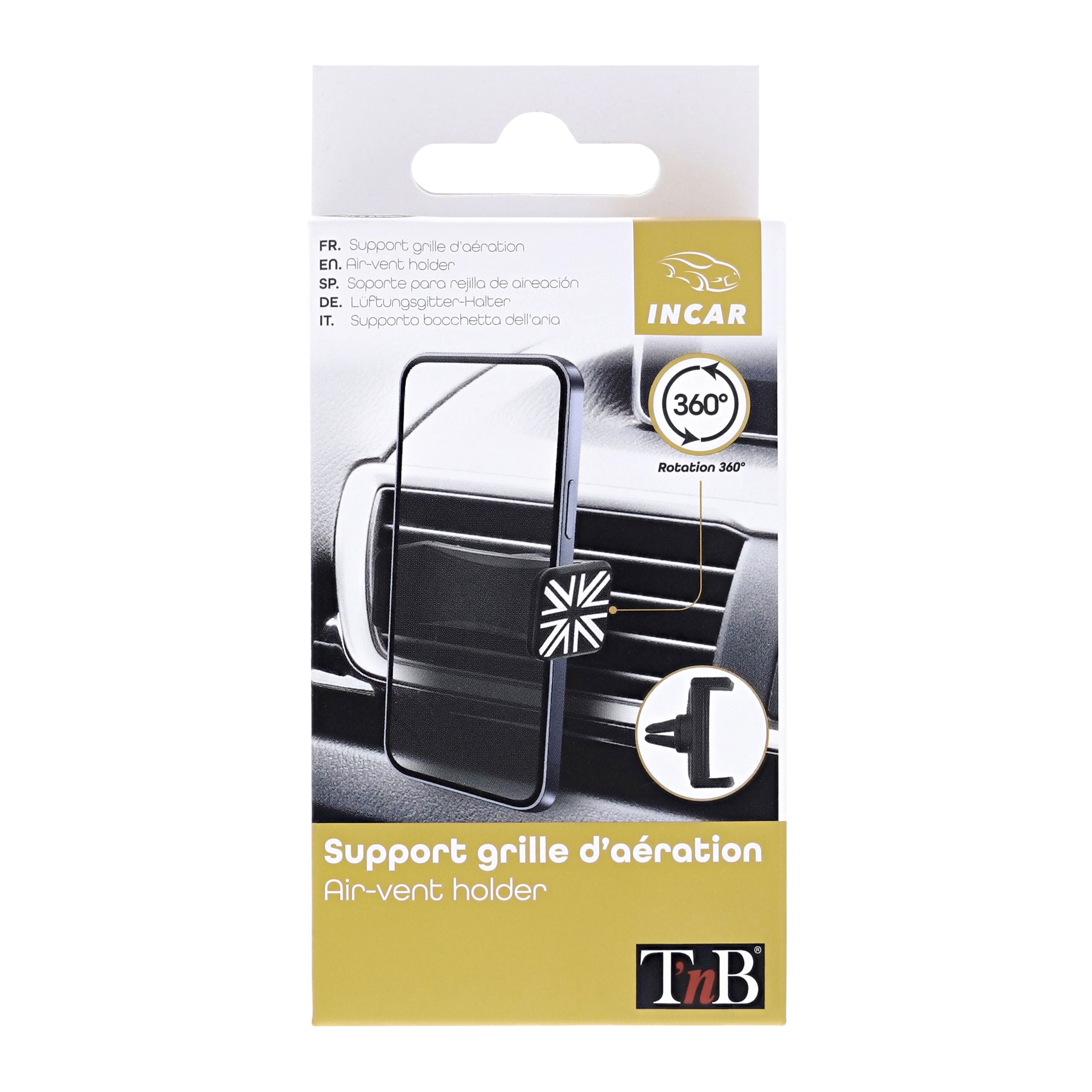 Support mâchoire pour grille d'aération smart uk6