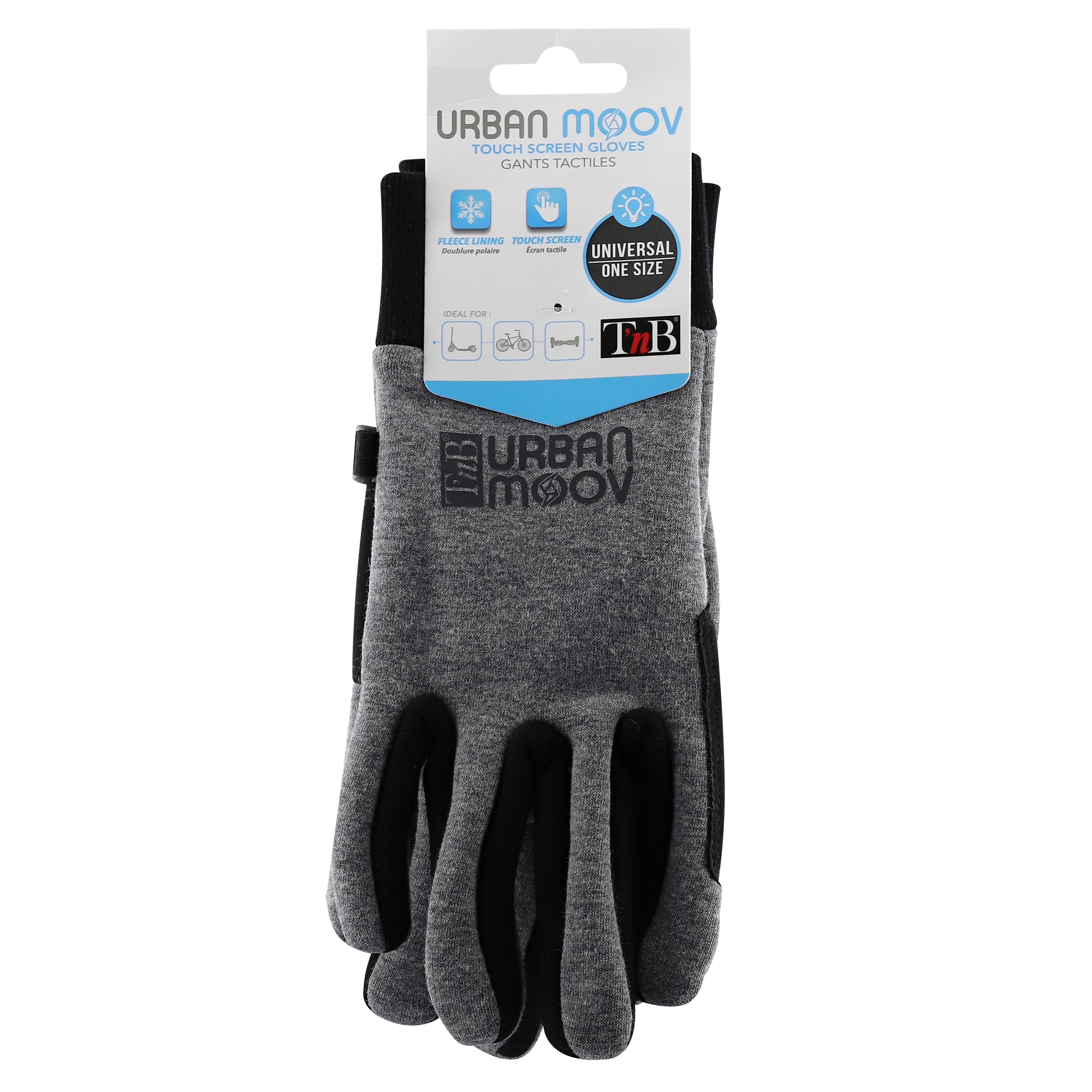 Touchscreen gloves with fleece lining3