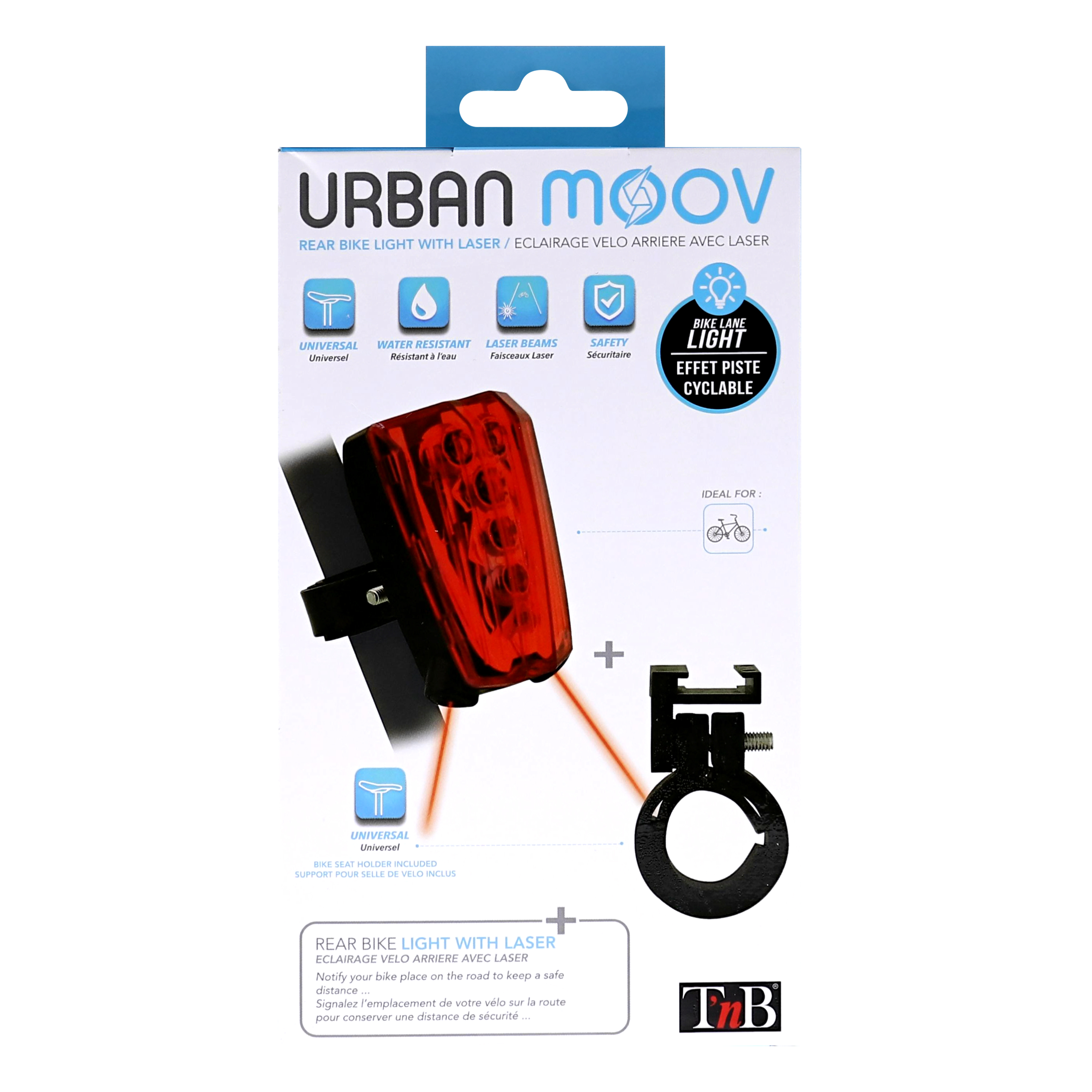 LED and laser rear light for bicycle5