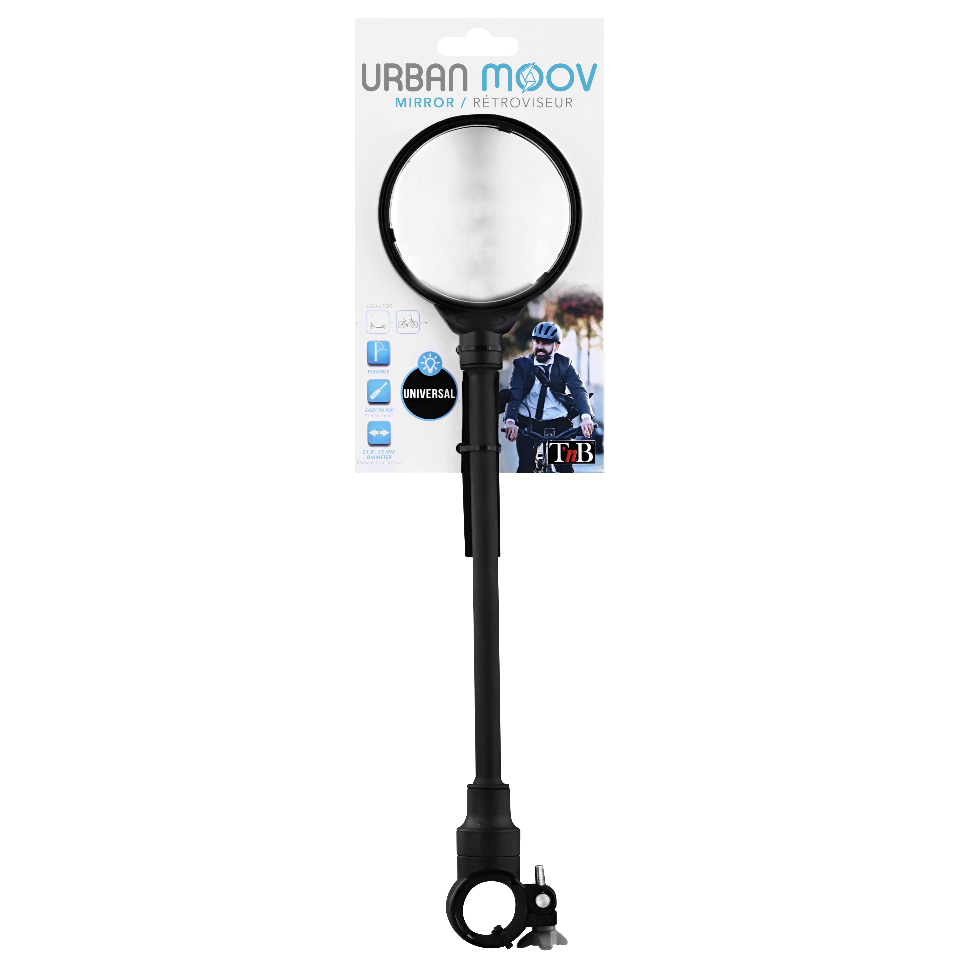 Flexible rearview mirror for bicycle/scooter4