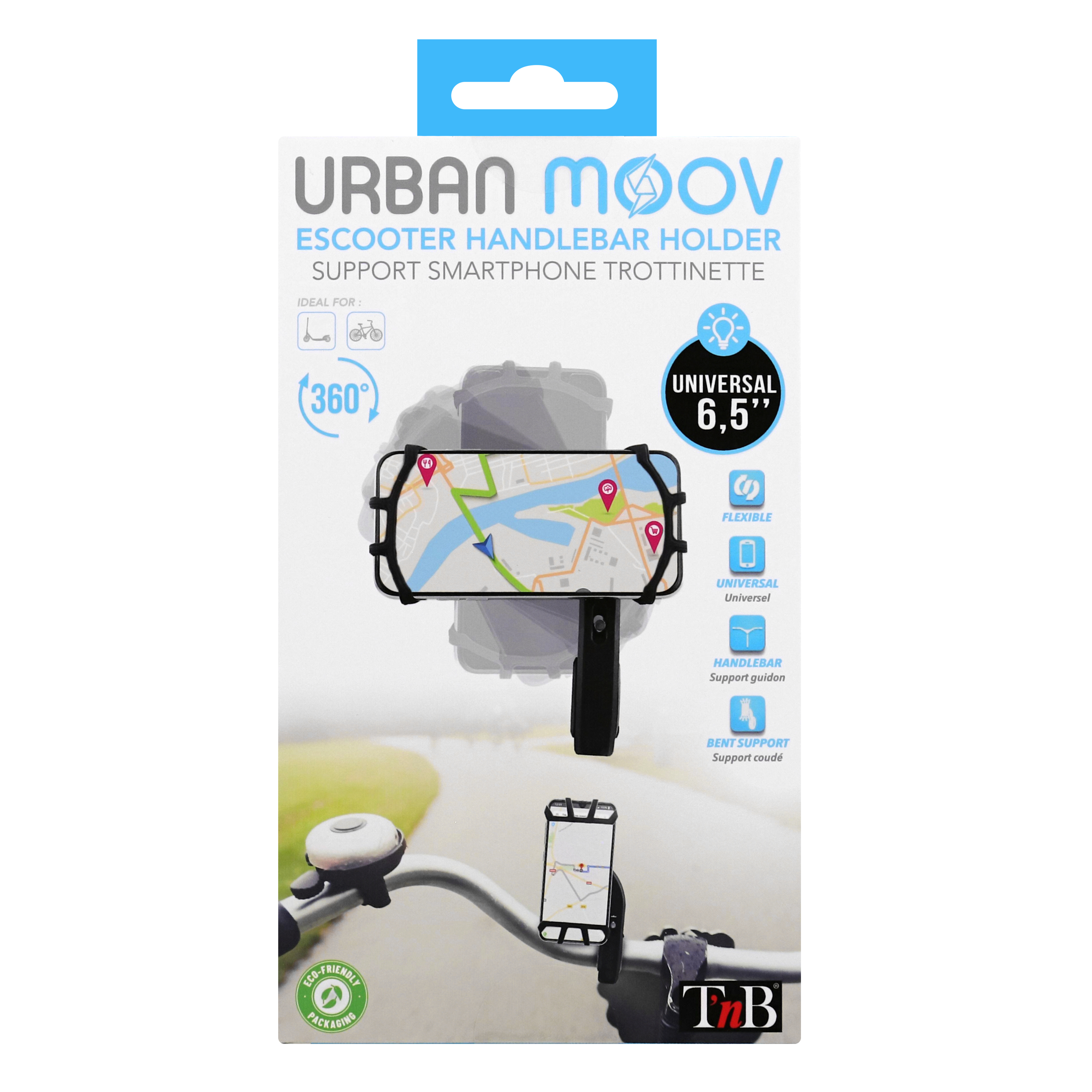 Rotating smartphone holder for bike/scooter7