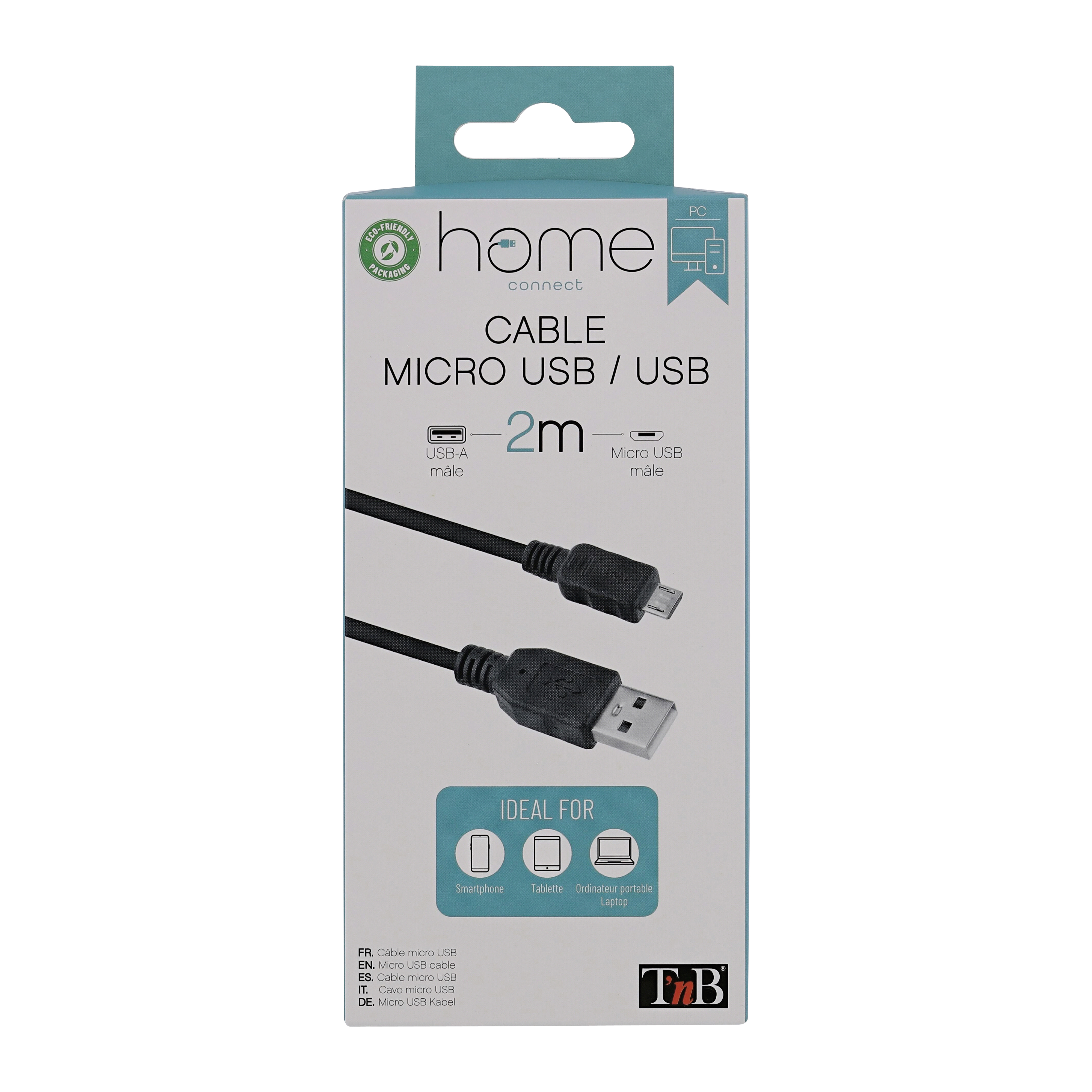 Micro USB cable with reinforced connectors4