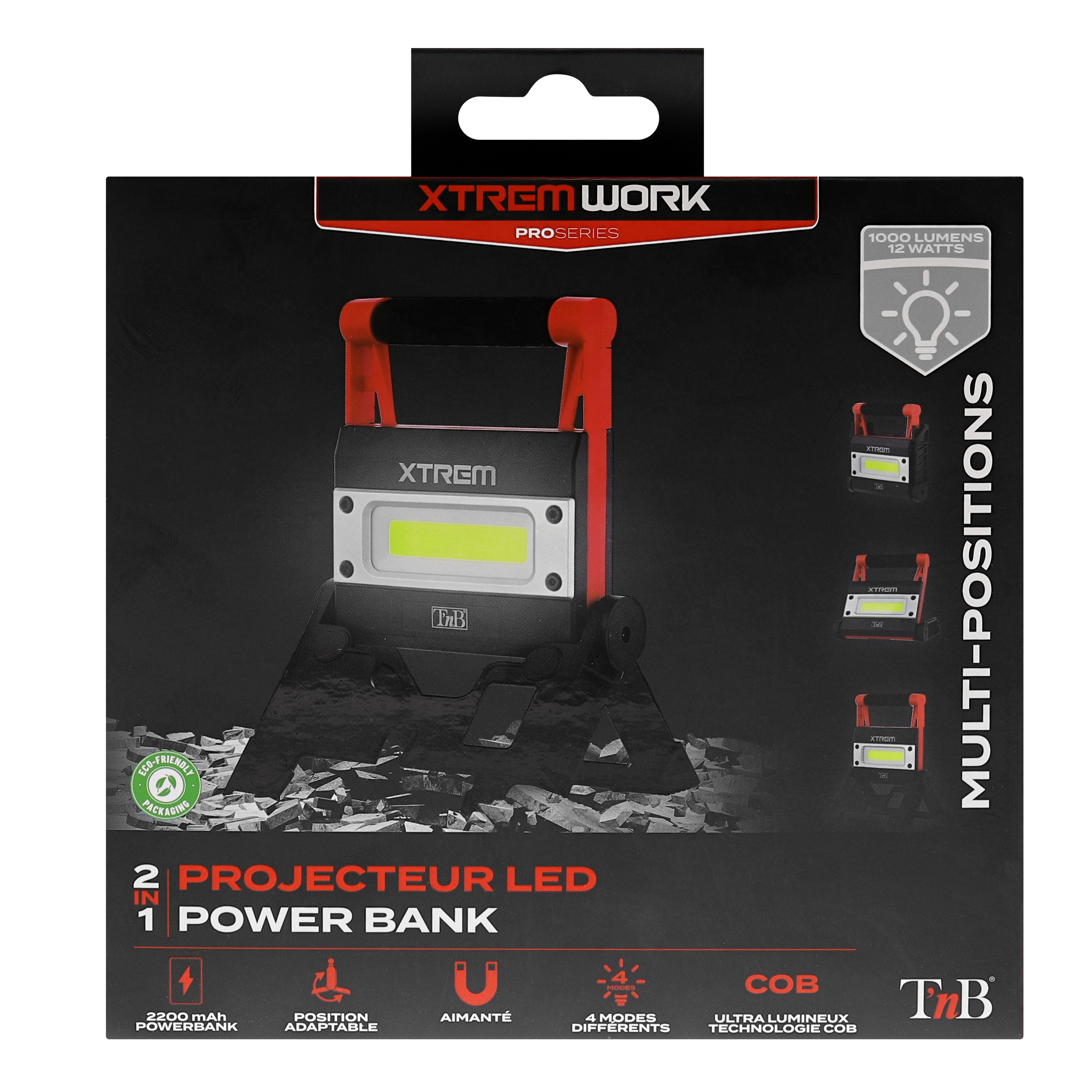 XTREMWORK external battery function outdoor lamp9