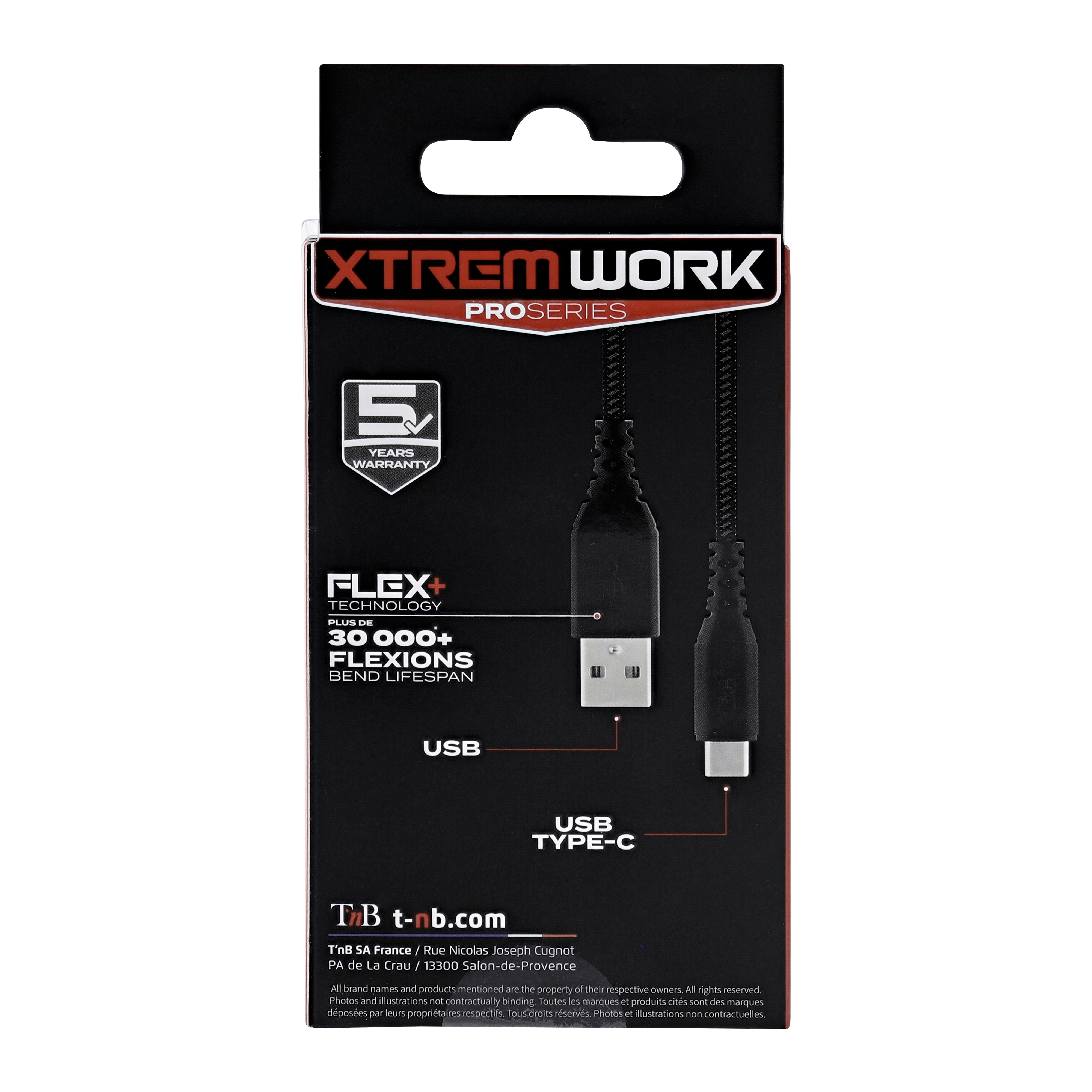 Câble USB Type-C renforcé XTREMWORK4