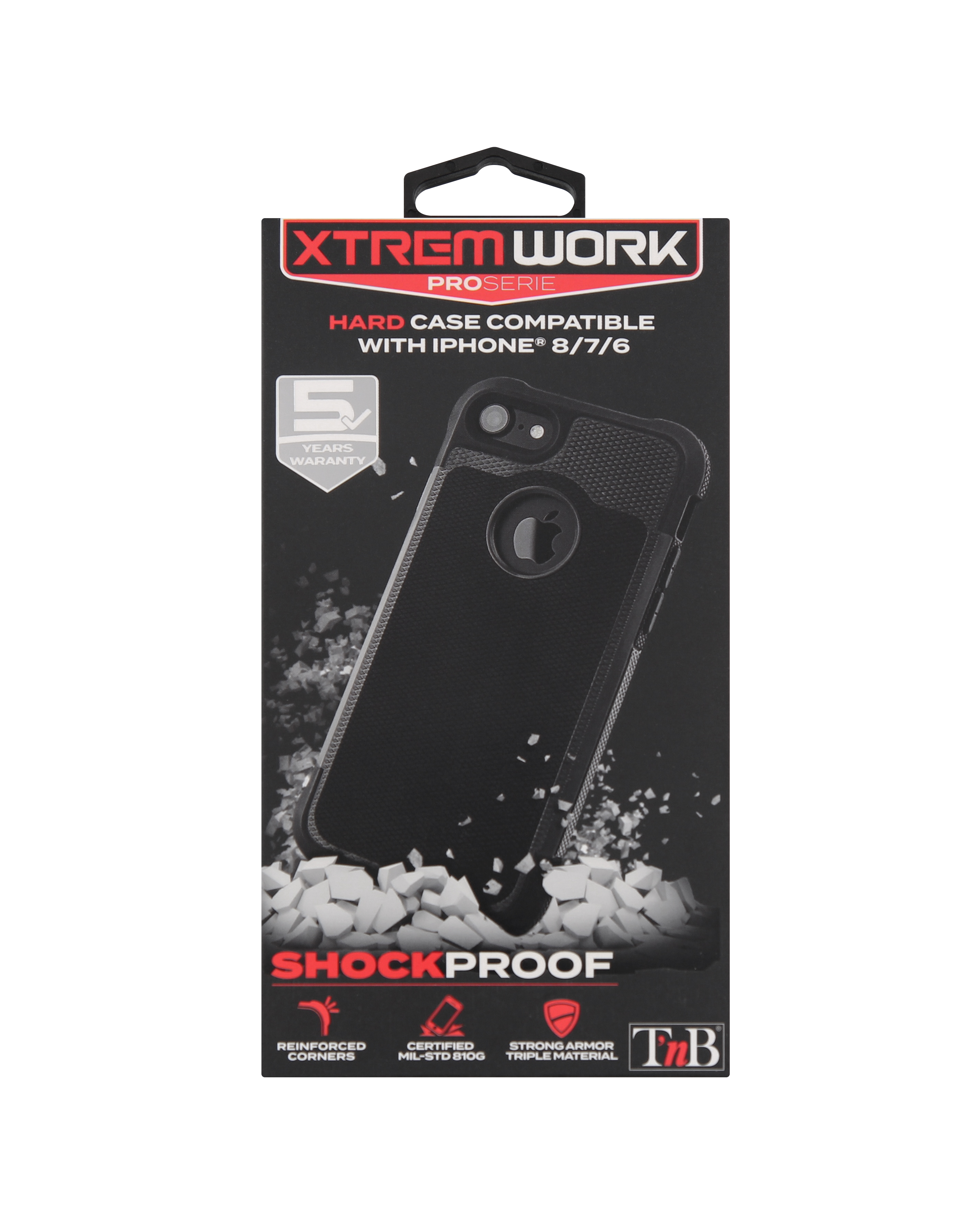 Coque de protection pour iPhone 8/7/6 renforcée XTREMWORK5