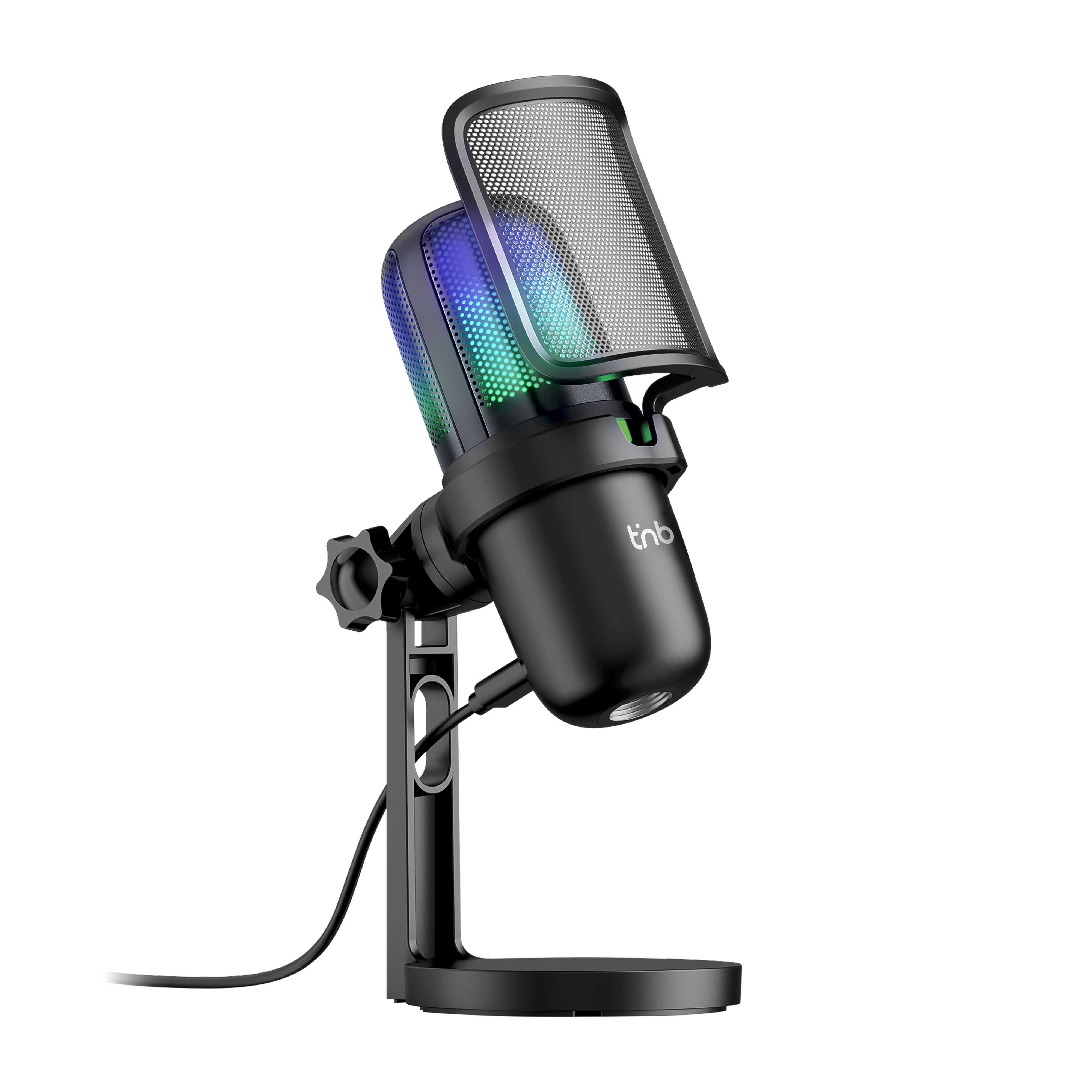 Microphone avec illumination LED en couleur - INFLUENCE PRO1