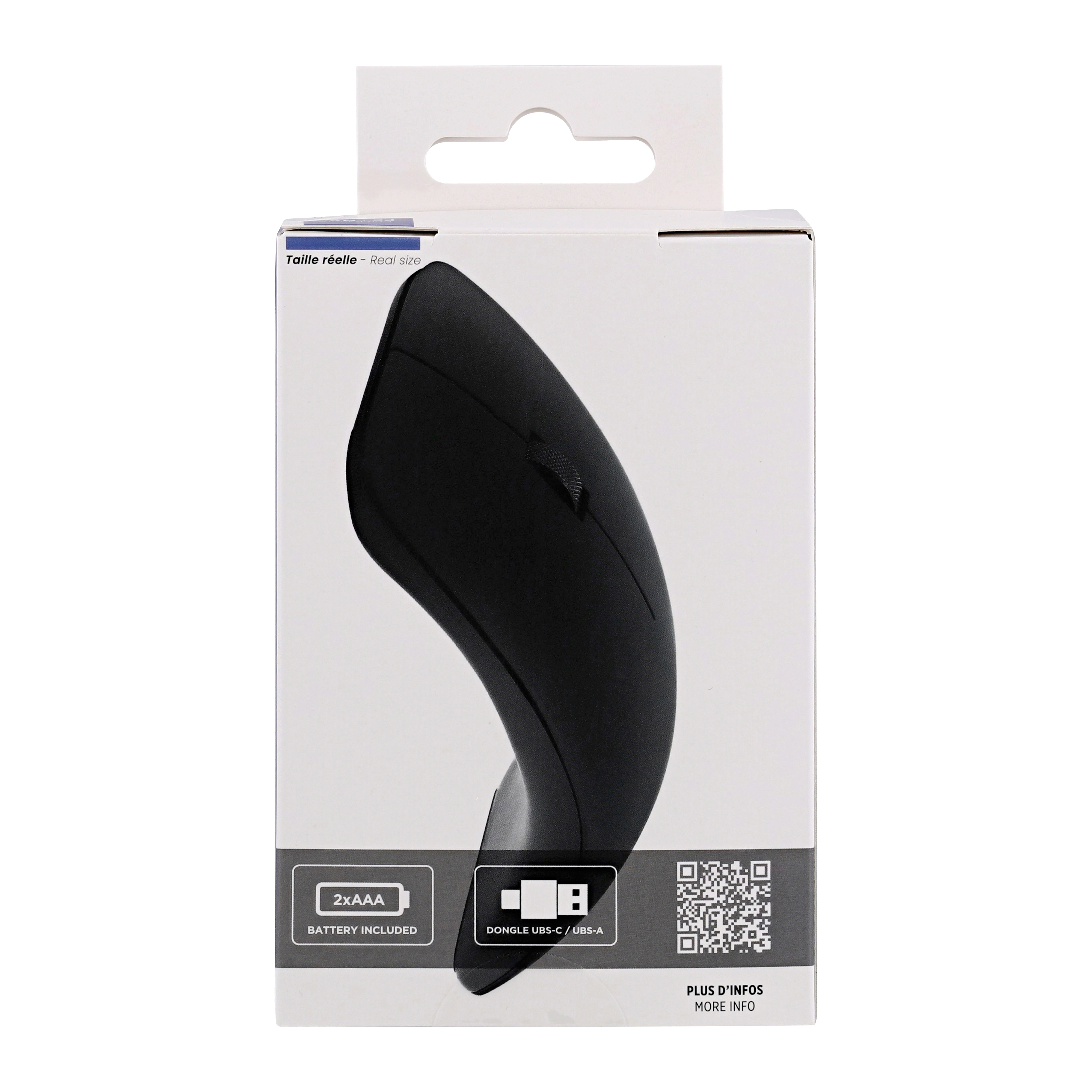 Souris sans fil design - BRIDGE noire8