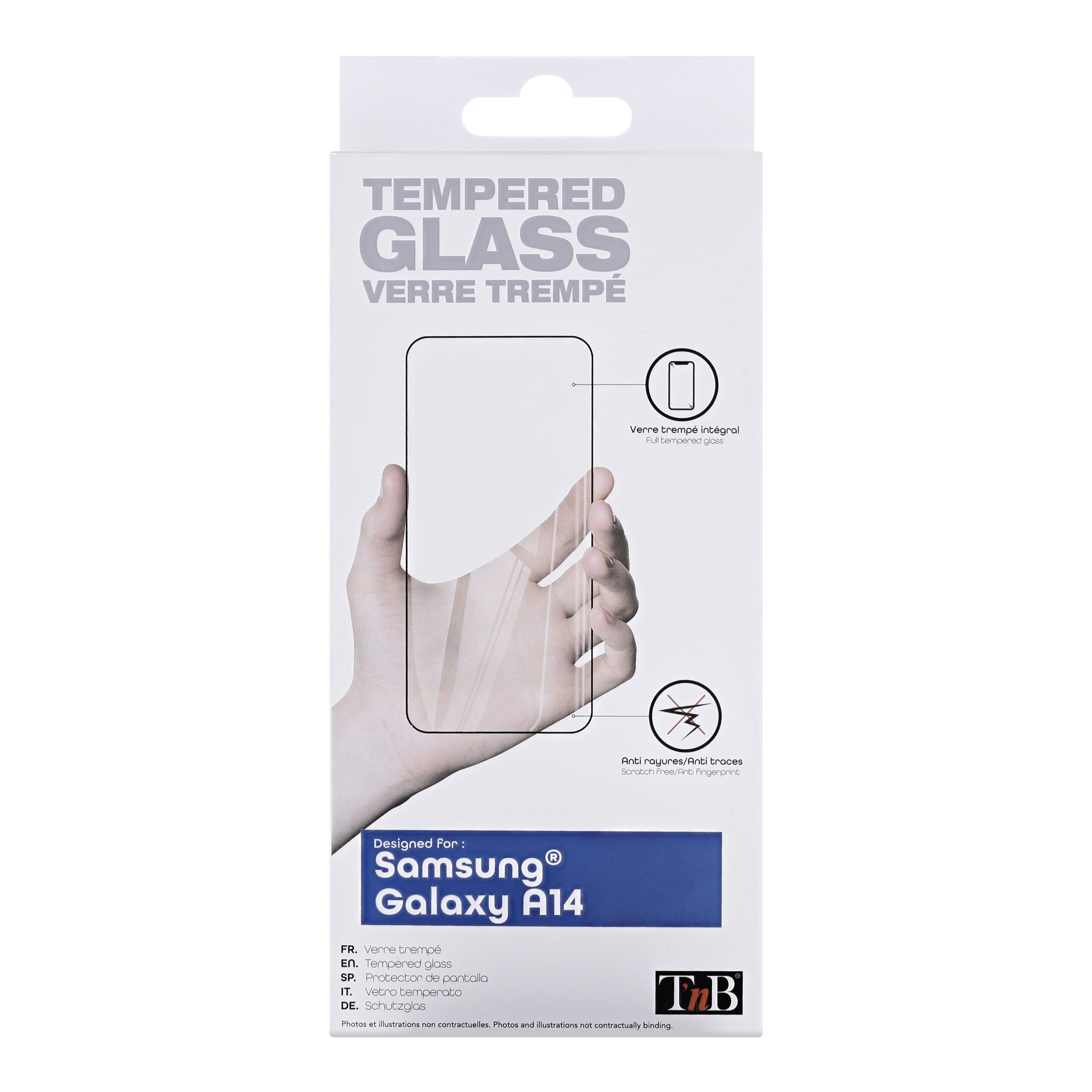 Protection intégrale en verre trempé pour Samsung Galaxy A141