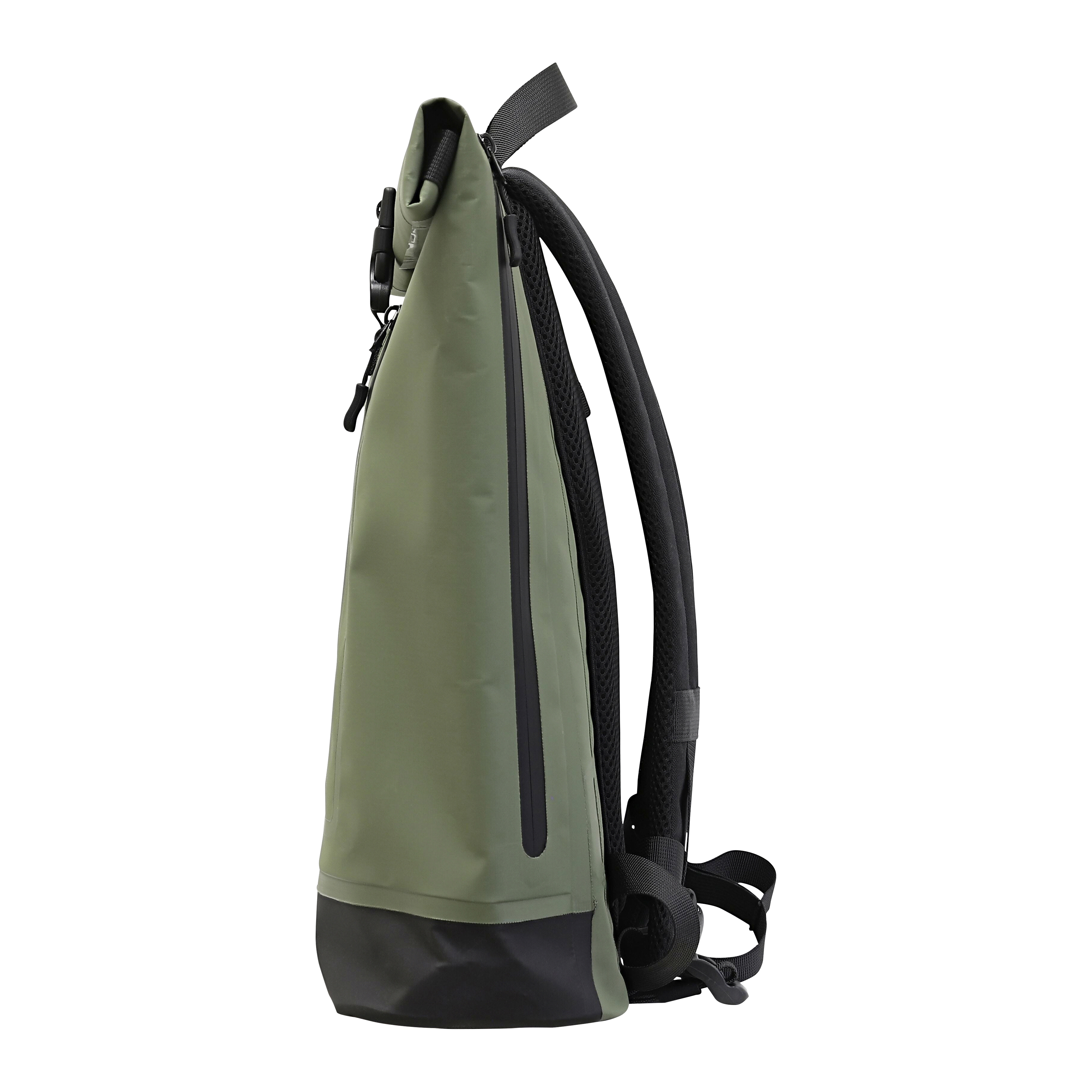 Mochila enrollable impermeable 20-25L VERDE3