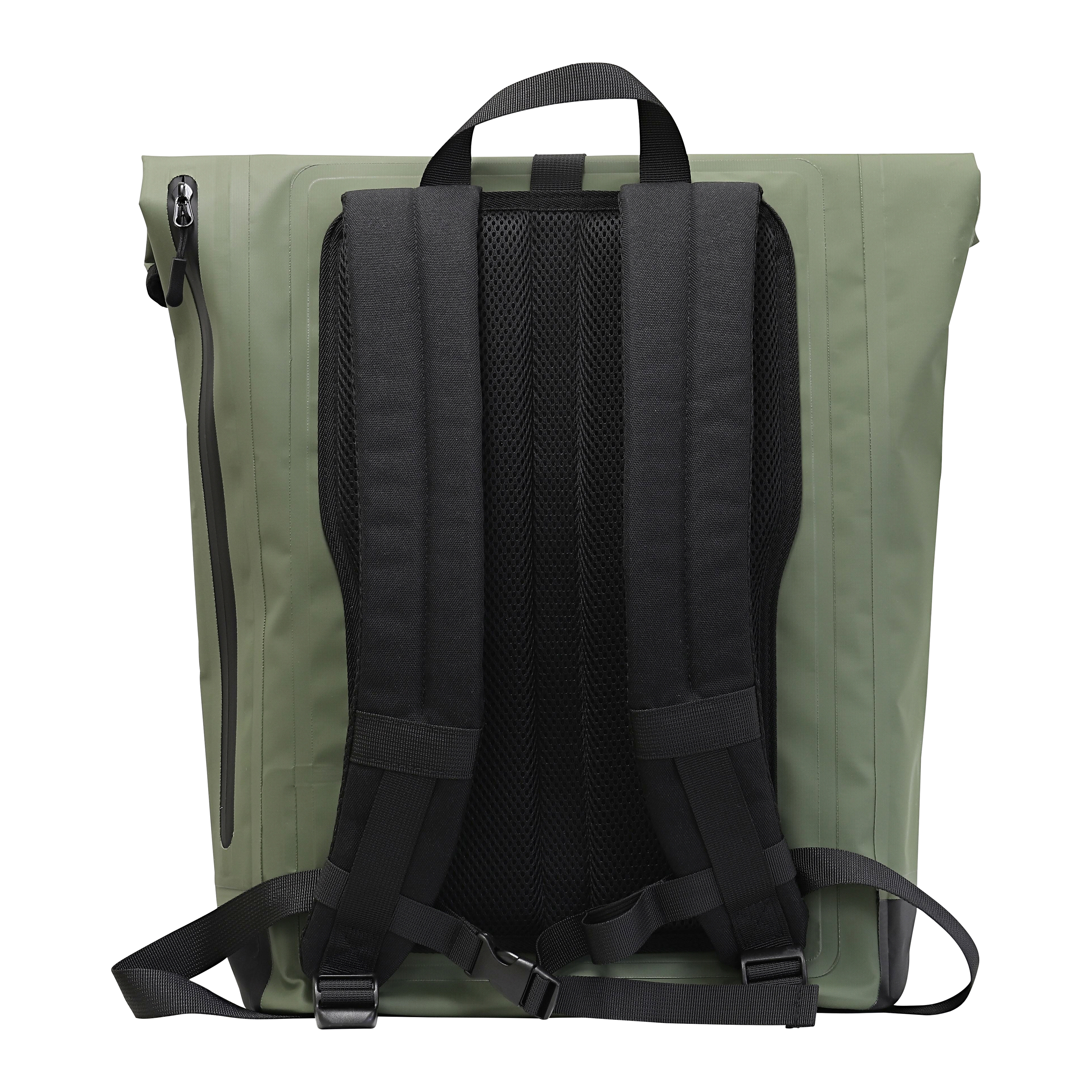 Mochila enrollable impermeable 20-25L VERDE4