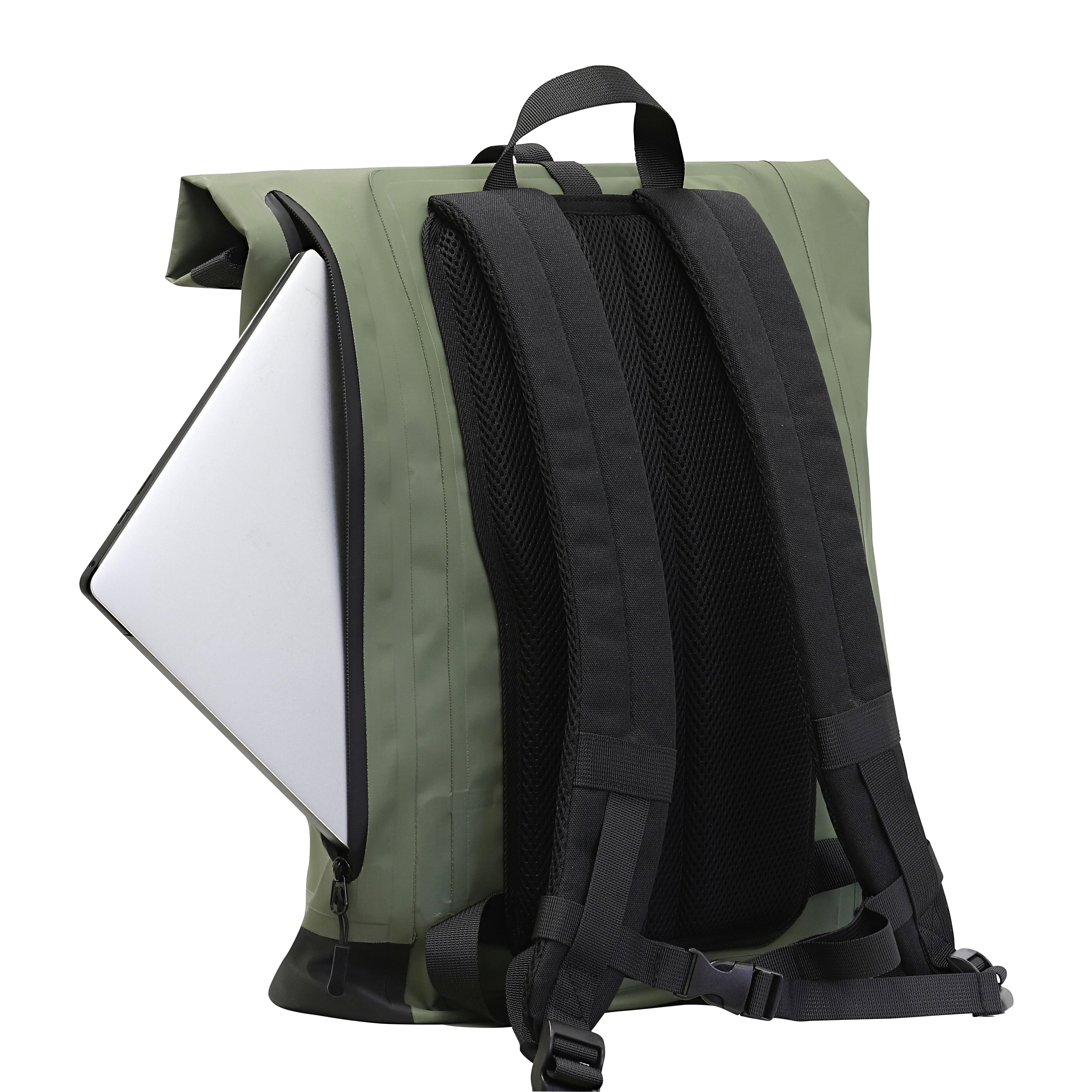 Waterproof rollup backpack 20-25L GREEN5