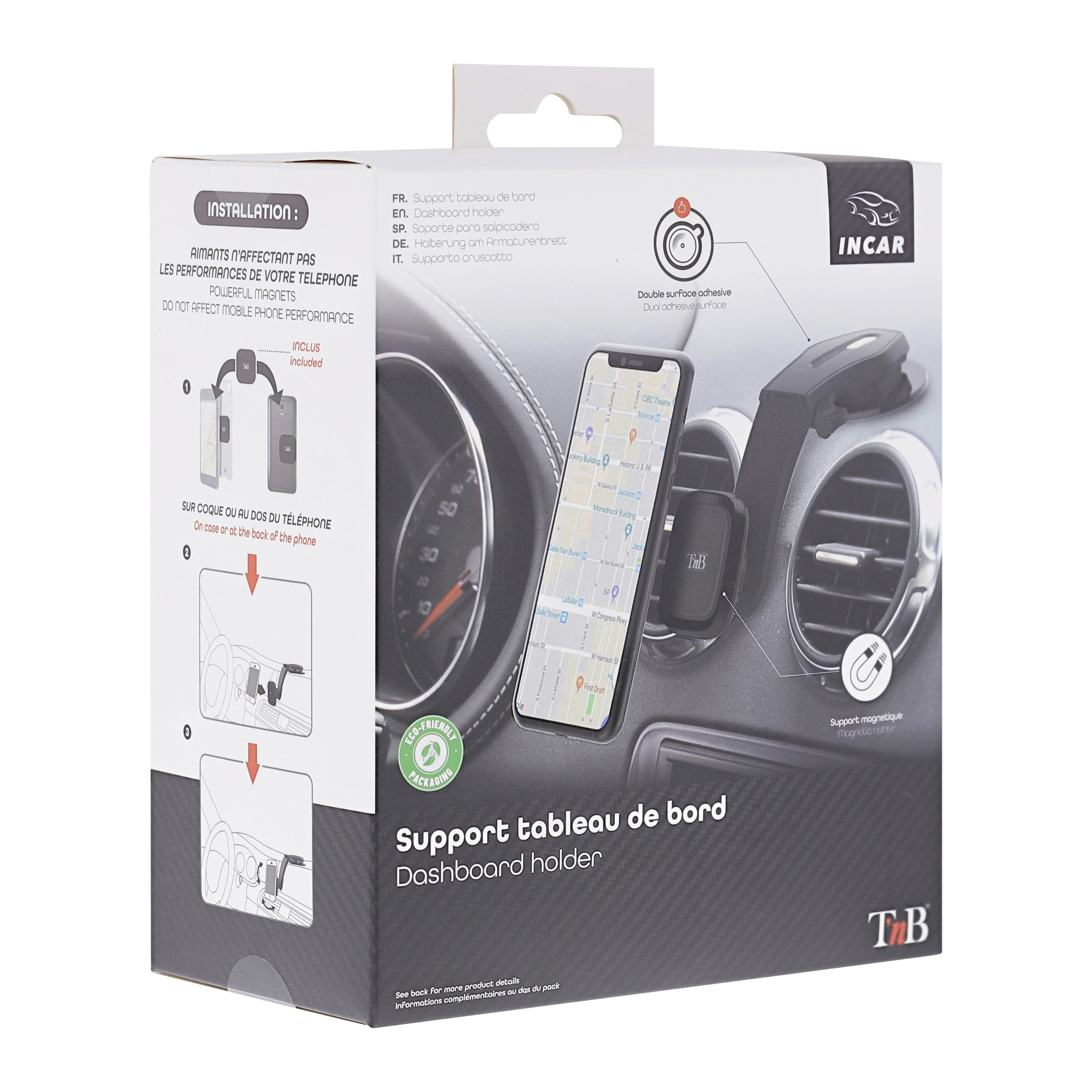 Magnetic suction cup dashboard support6