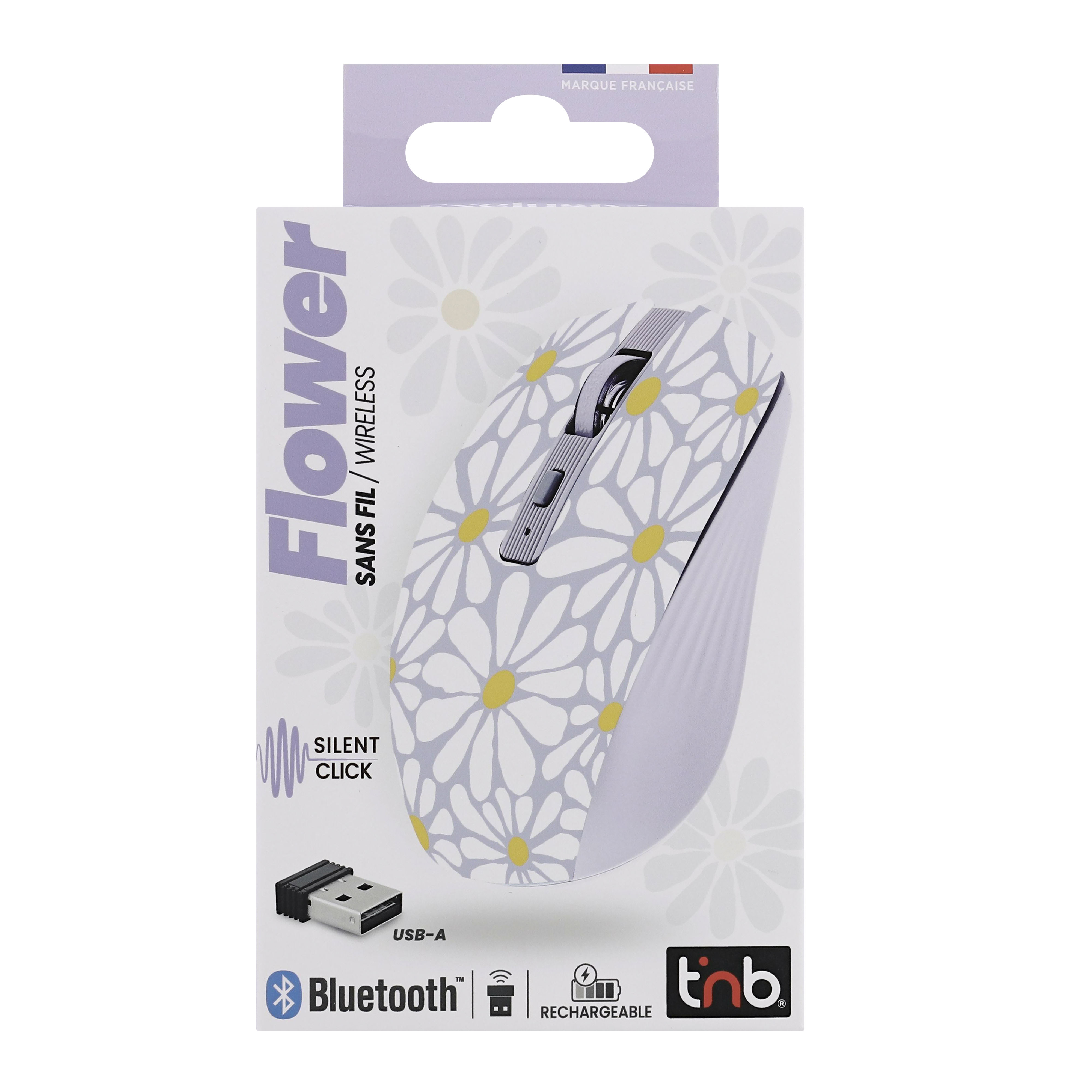 Rechargeable Bluetooth Wireless Mouse - FLOWER EXCLUSIV4