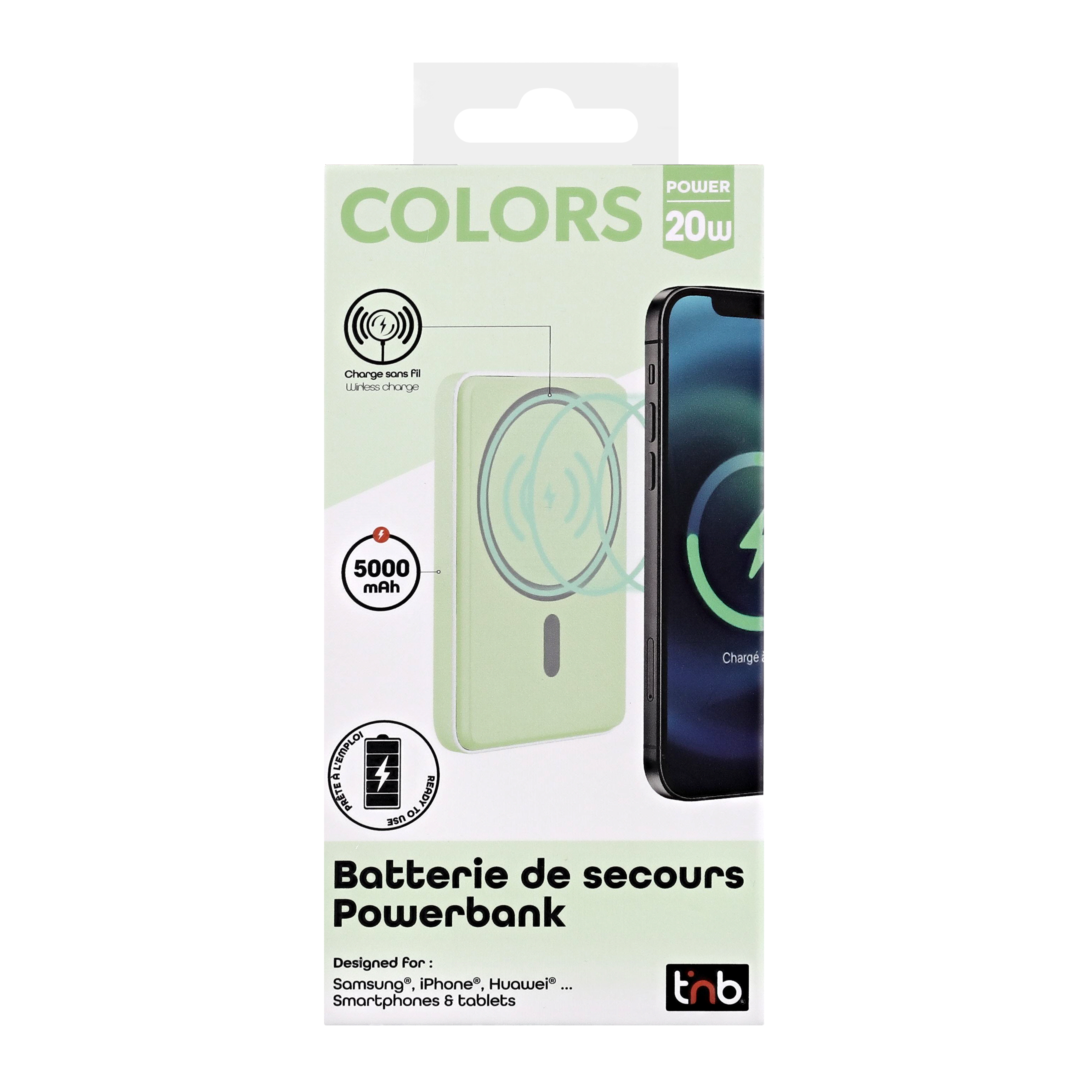 Batterie de secours 5000mAh compatible MagSafe6