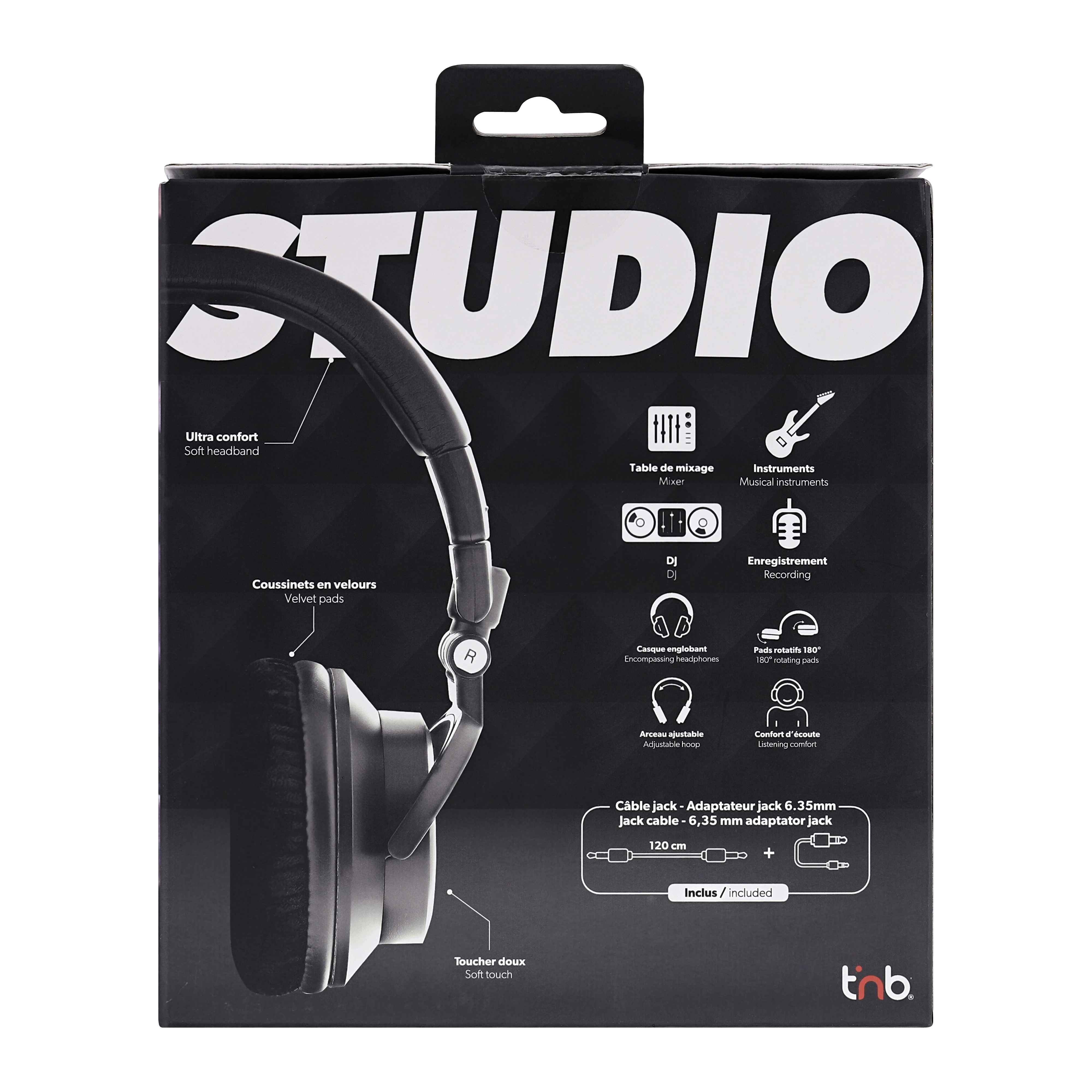 Wired monitoring headphones STUDIO5