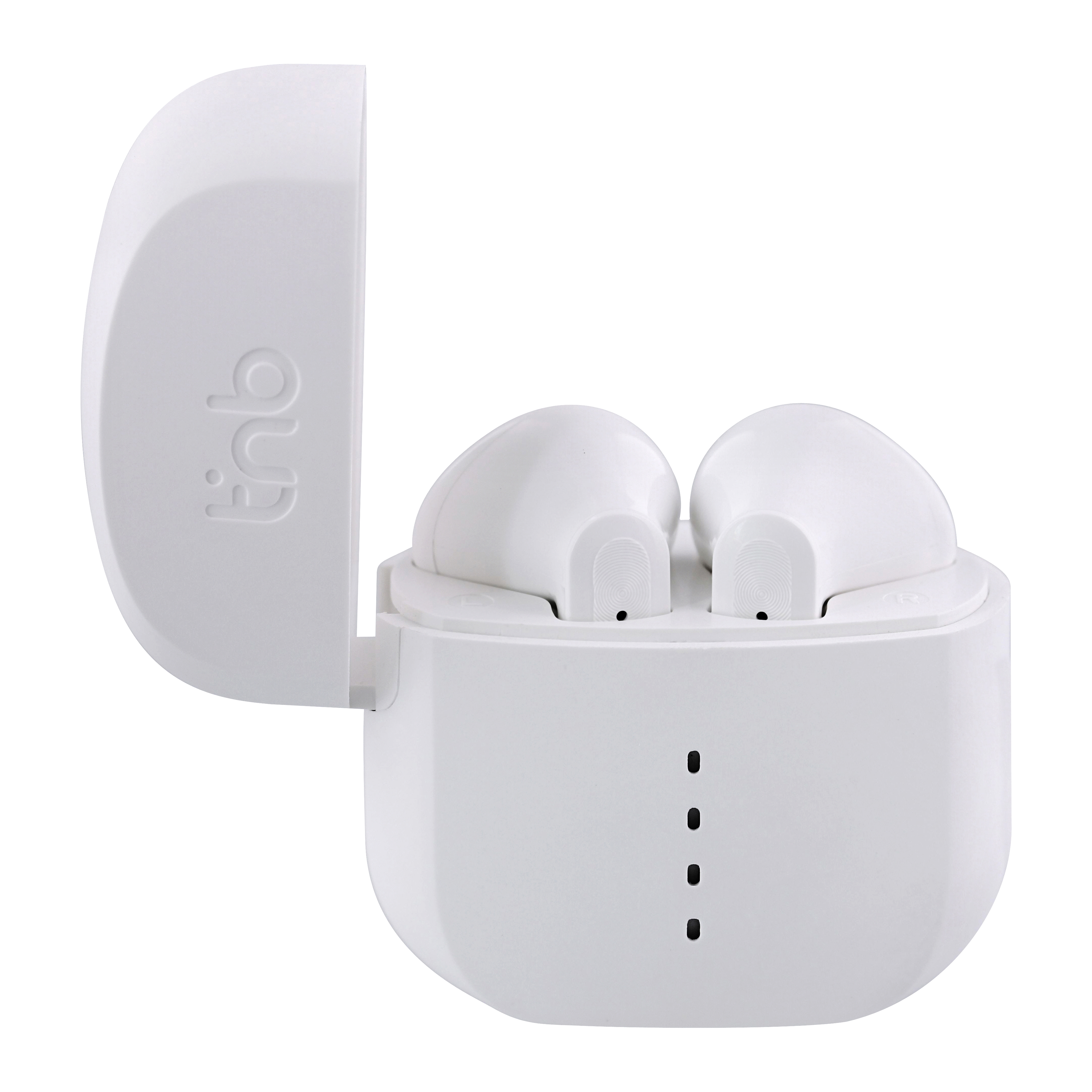 Écouteurs sans fil ZIP semi intra-auriculaires Blanc2