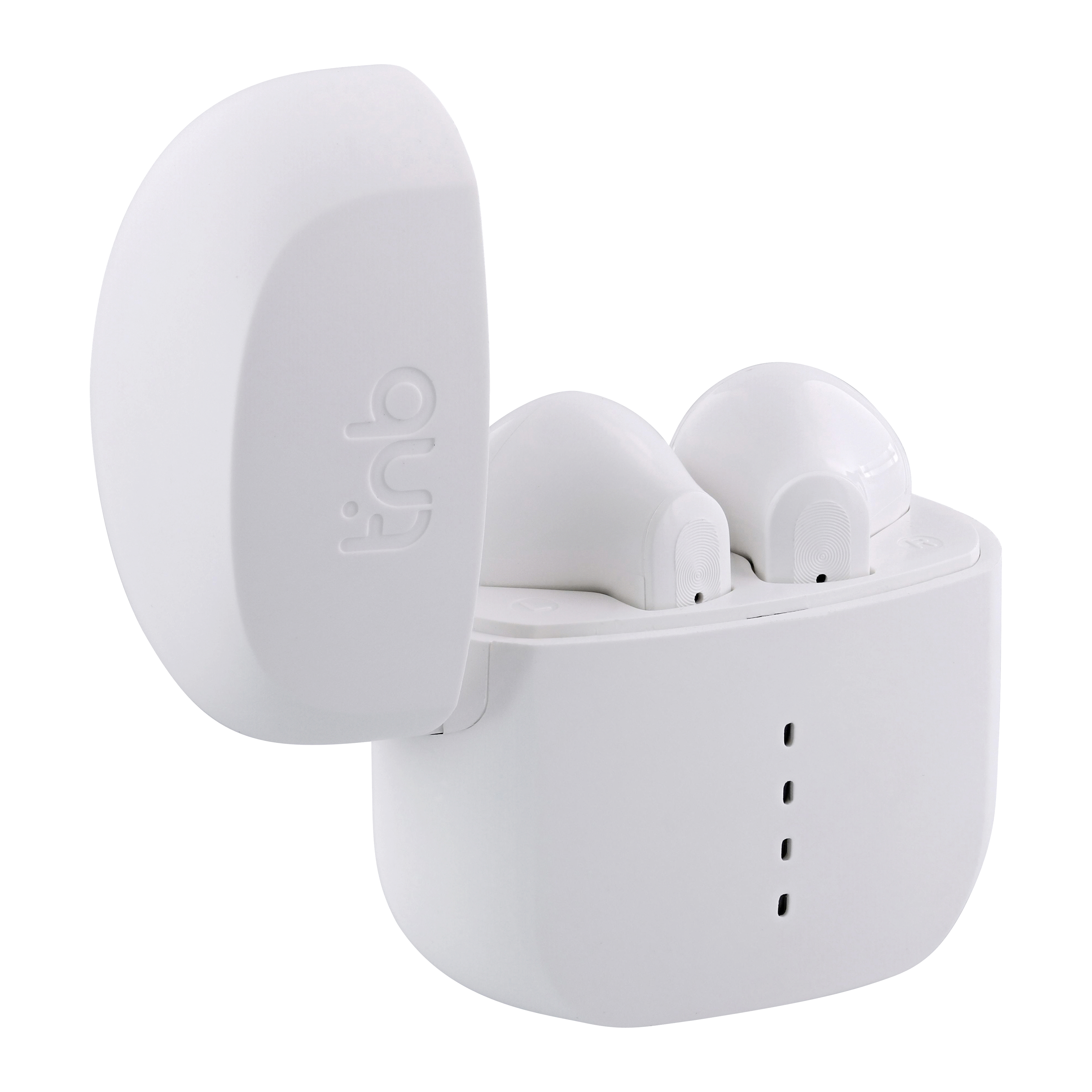 Écouteurs sans fil ZIP semi intra-auriculaires Blanc4