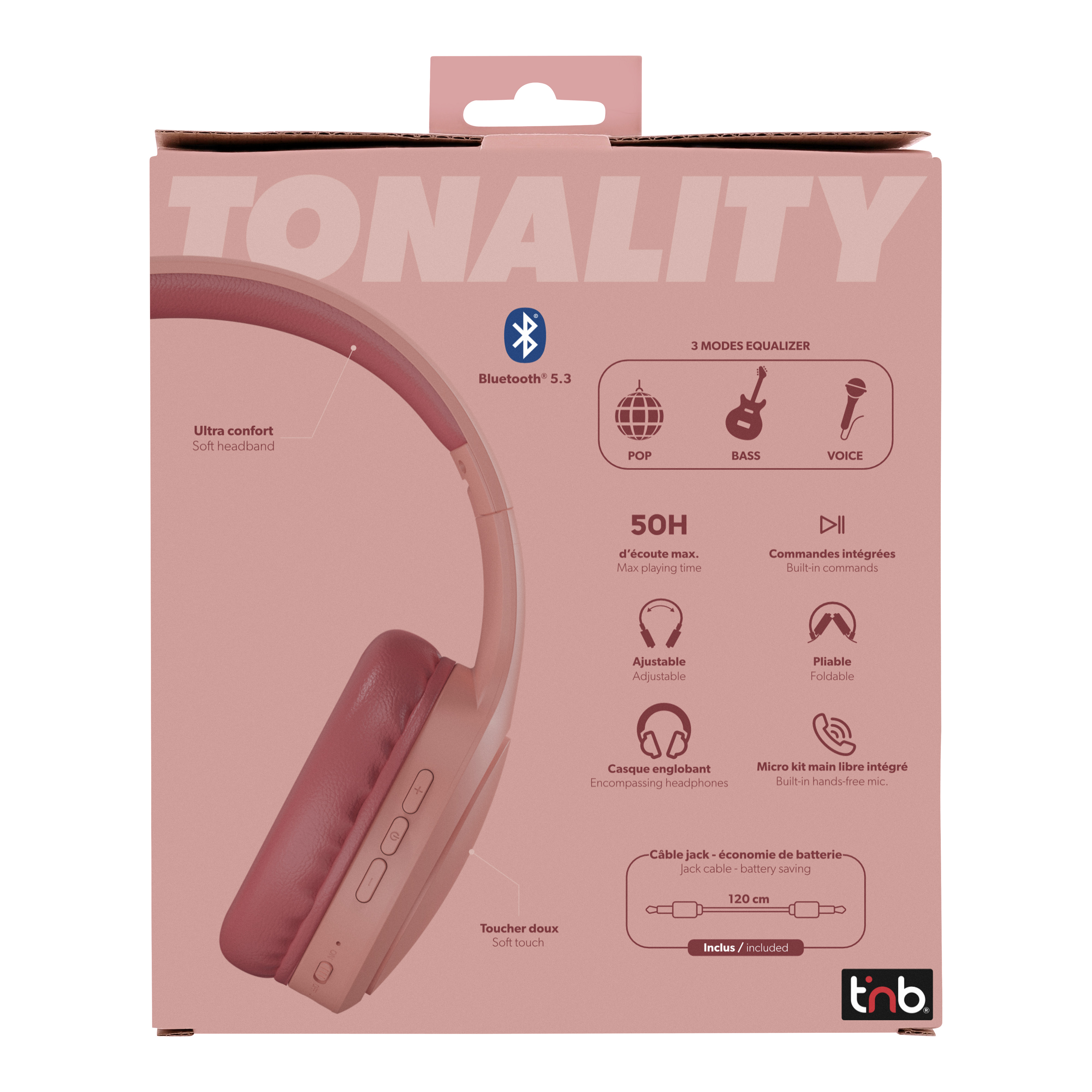 Casque Bluetooth circum-aural TONALITY6