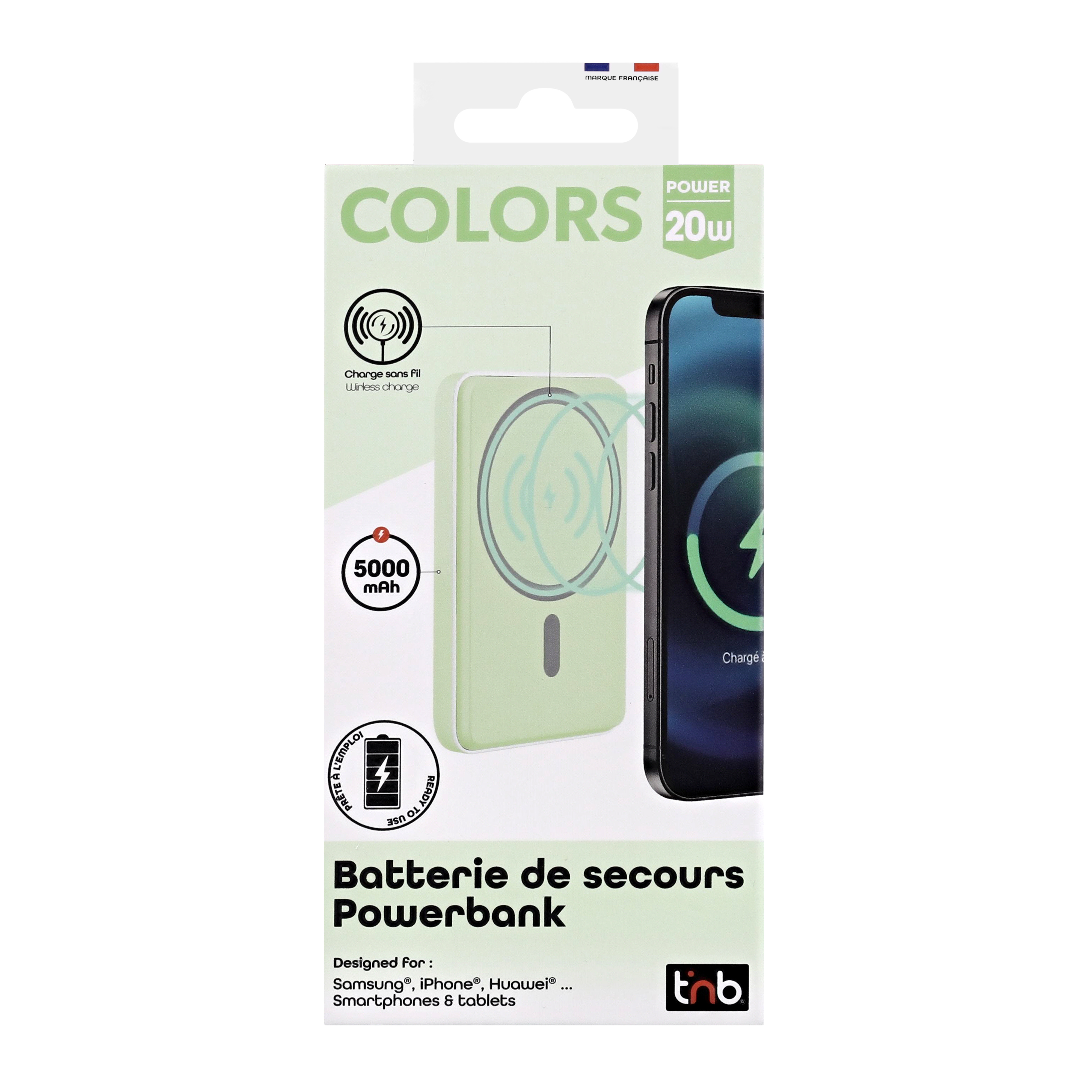 Batterie de secours 5000mAh compatible MagSafe7