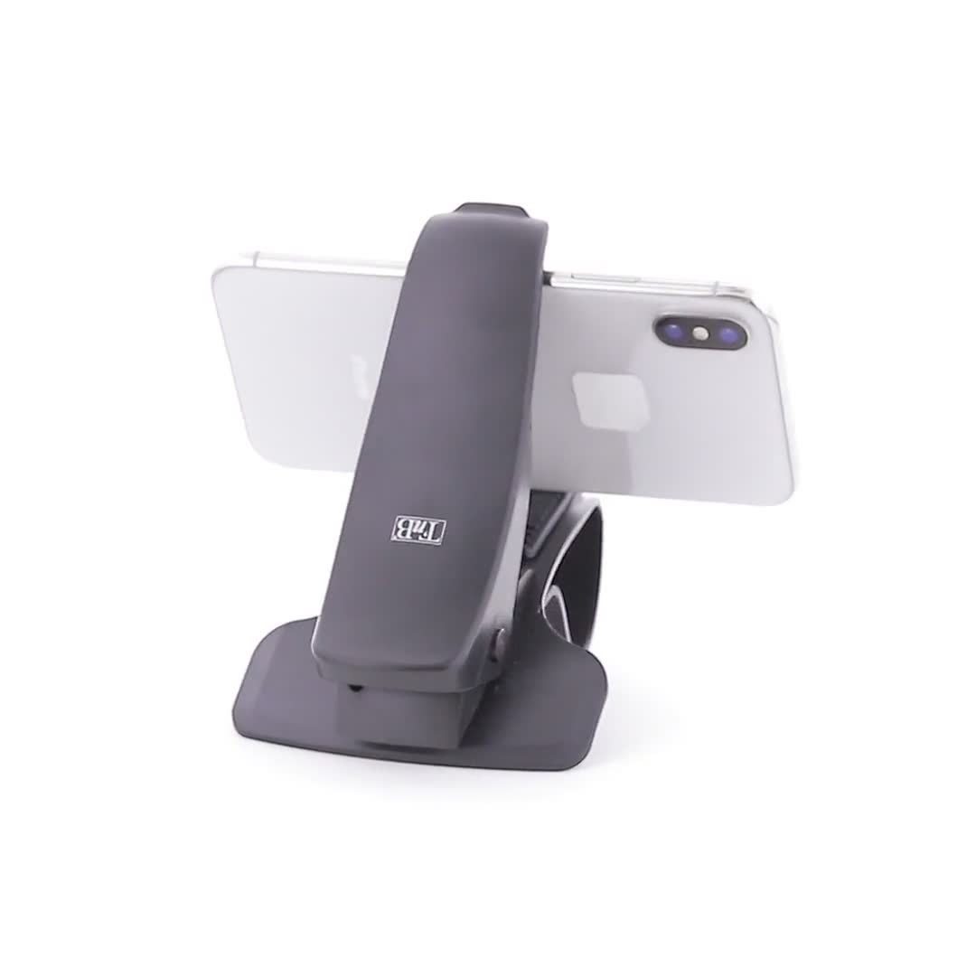 Support Pince Pour Téléphone/tablette Uonlytech - Clip Plastique Durable Pour Fixation Sur Appui-tête Voiture Ou Bureau